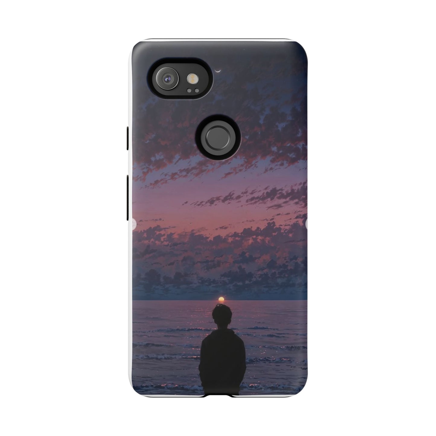 Sunset Ocean Phone Case, Tough Cases, Unique Cell Phone Cover, Artistic Phone Accessories, Gift for Her, Nature Inspired Case