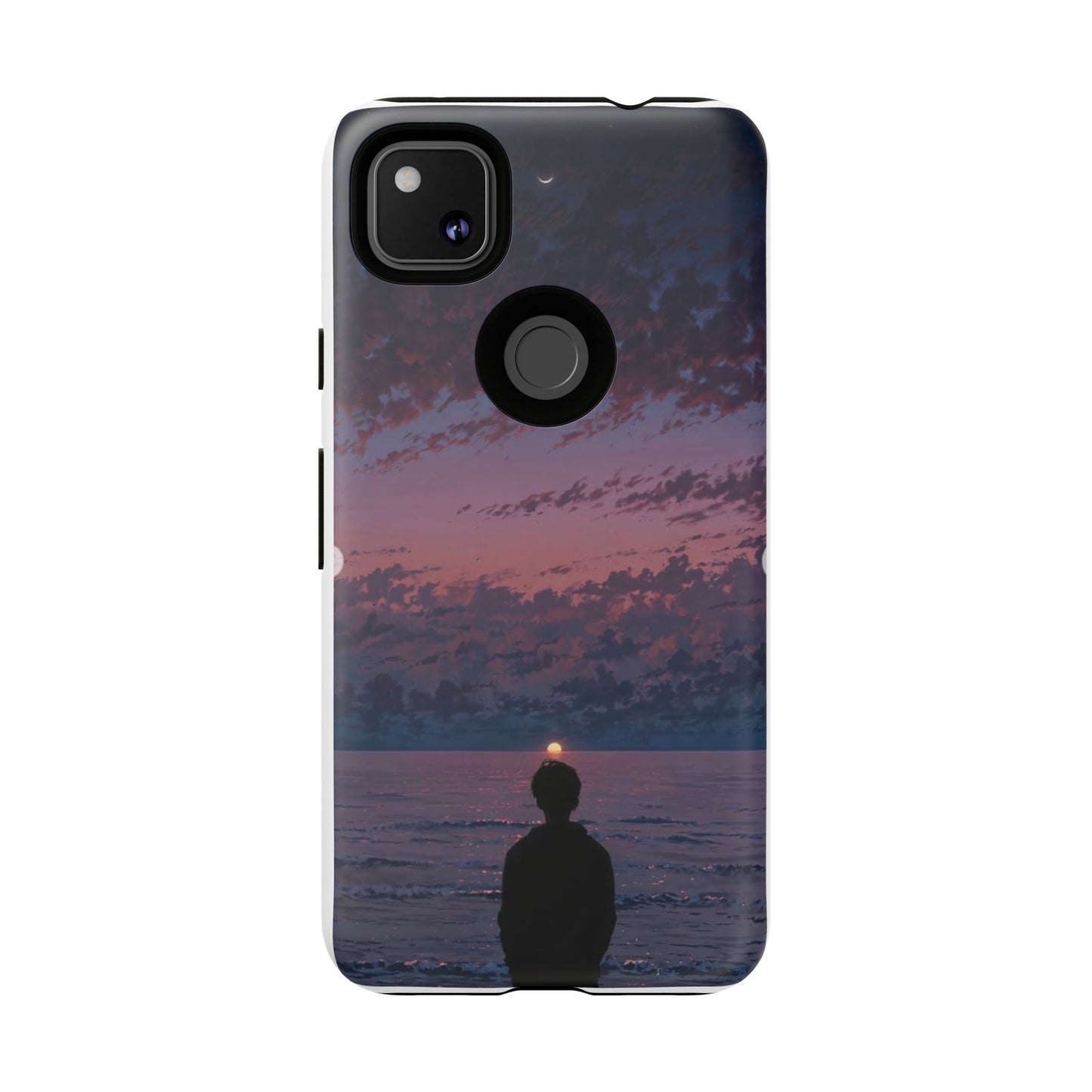 Sunset Ocean Phone Case, Tough Cases, Unique Cell Phone Cover, Artistic Phone Accessories, Gift for Her, Nature Inspired Case