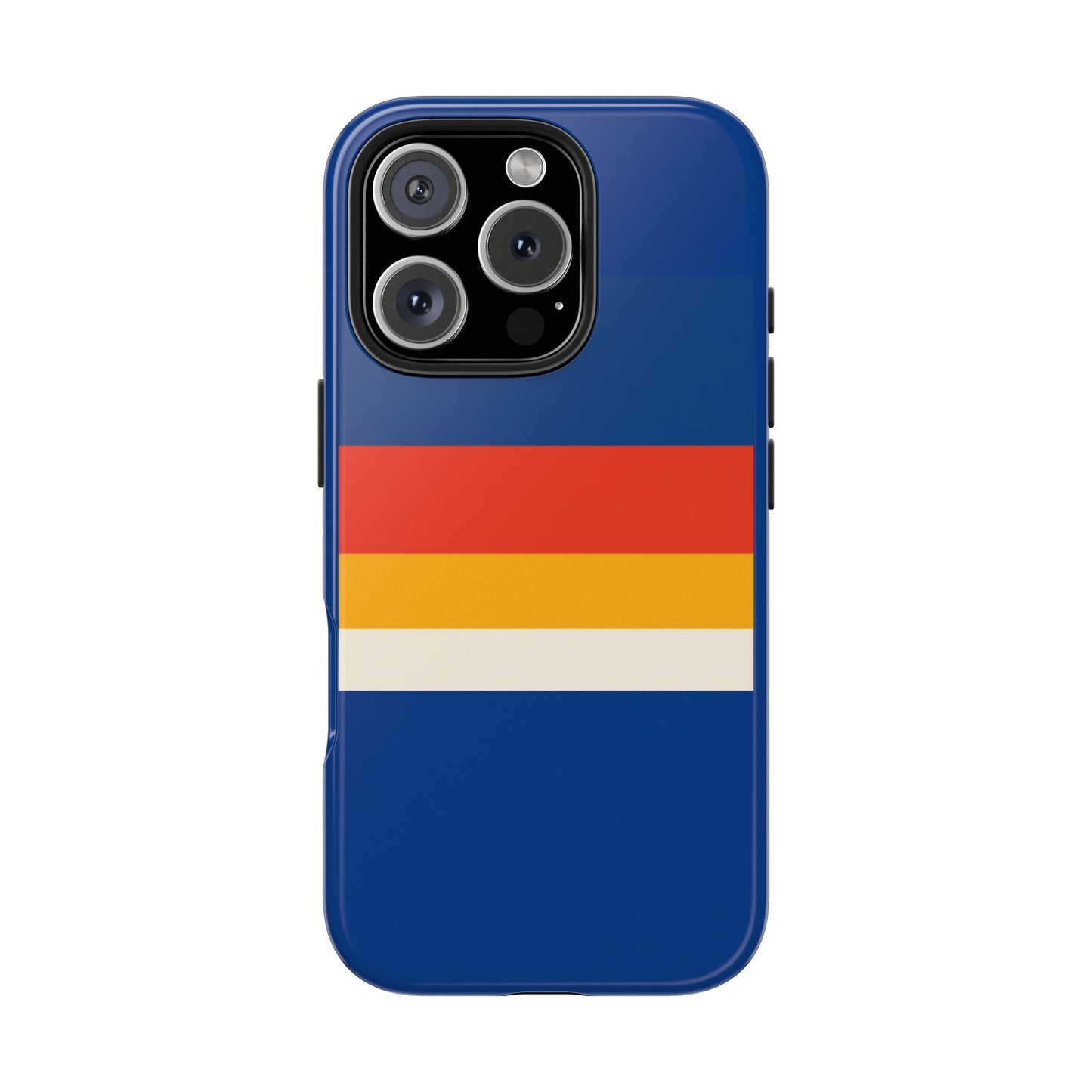 Colorful Tough Phone Cases - Bold Stripes, Durable Protection, Unique Gift for Tech Lovers, Customizable Phone Accessories, Everyday Use