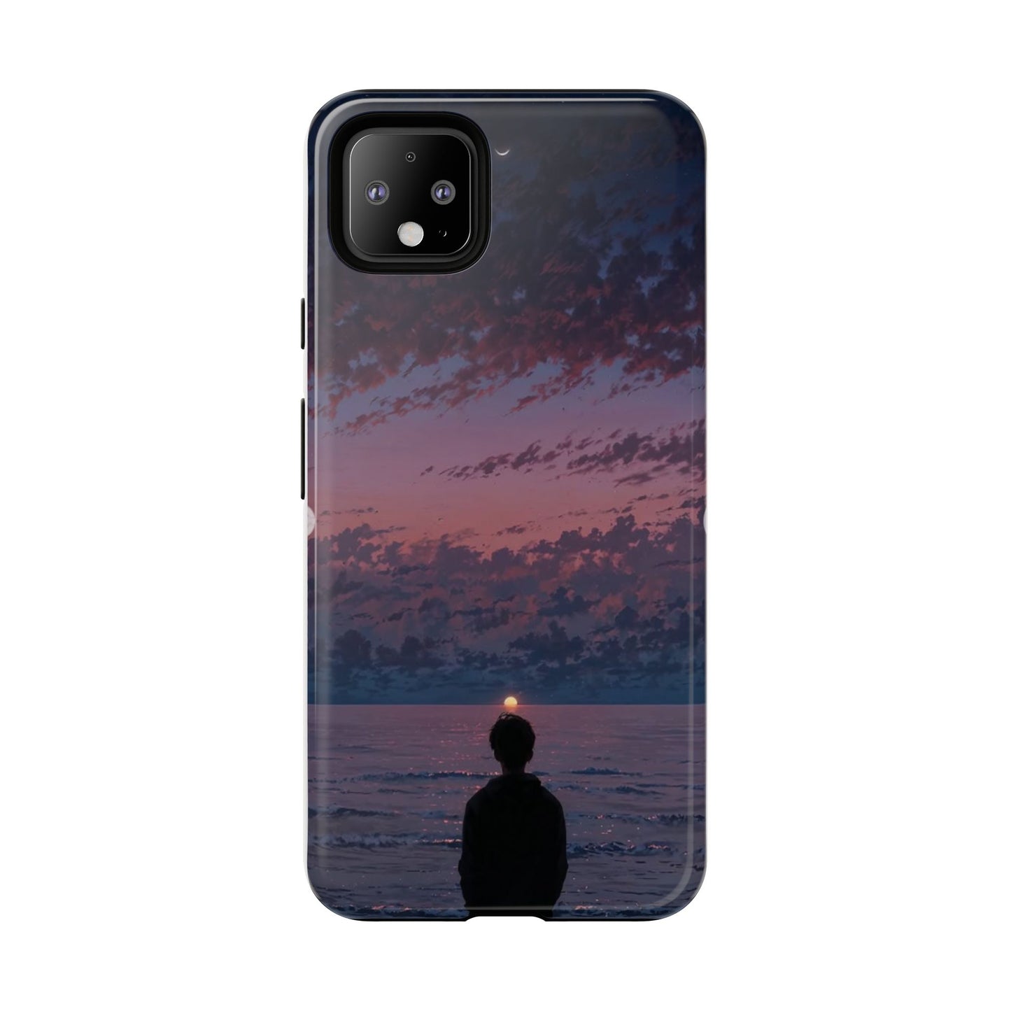 Sunset Ocean Phone Case, Tough Cases, Unique Cell Phone Cover, Artistic Phone Accessories, Gift for Her, Nature Inspired Case