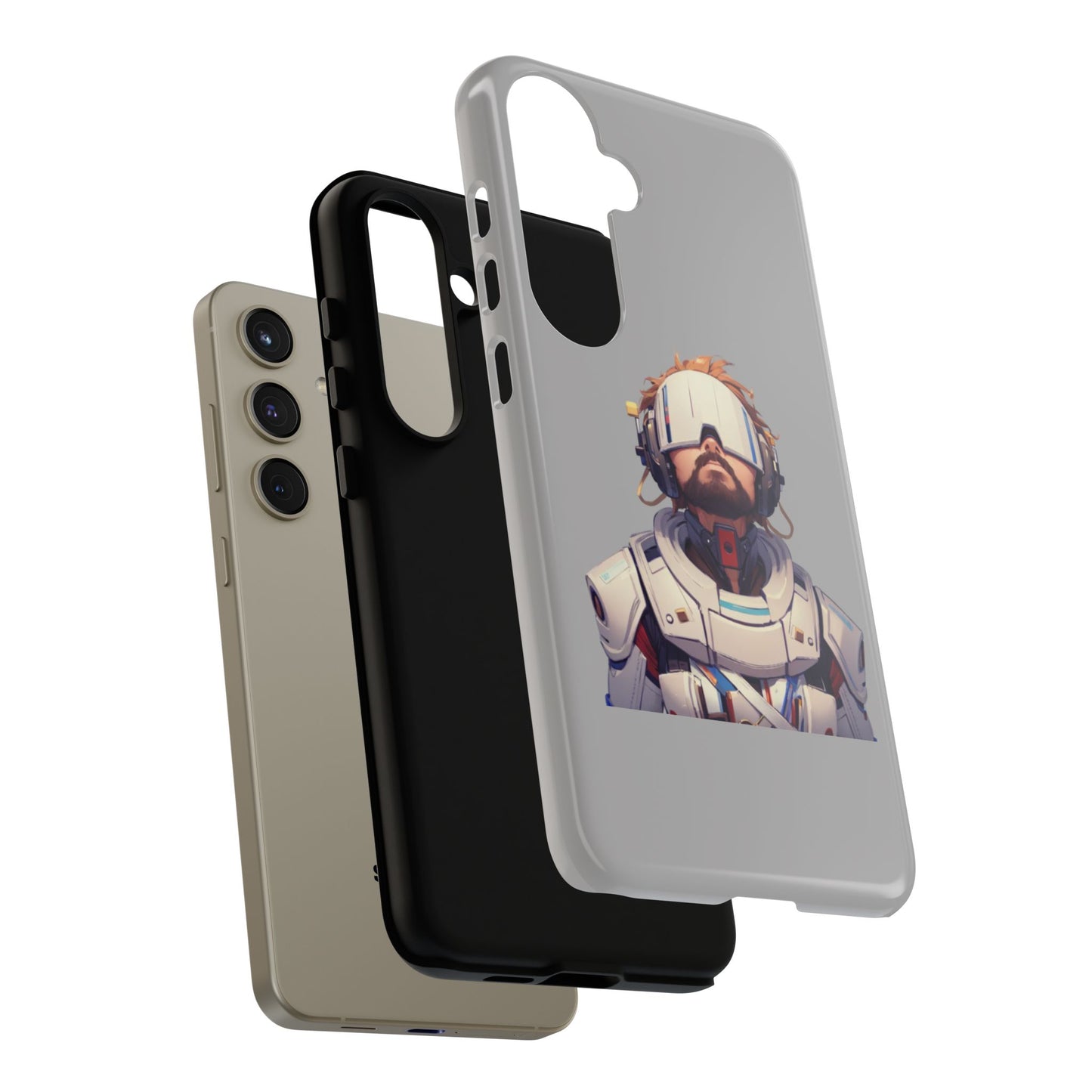 Futuristic Phone Case, Cool Tech Accessory for Gamers, Unique Gift for Tech Lovers, Functional Design, Stylish Protection