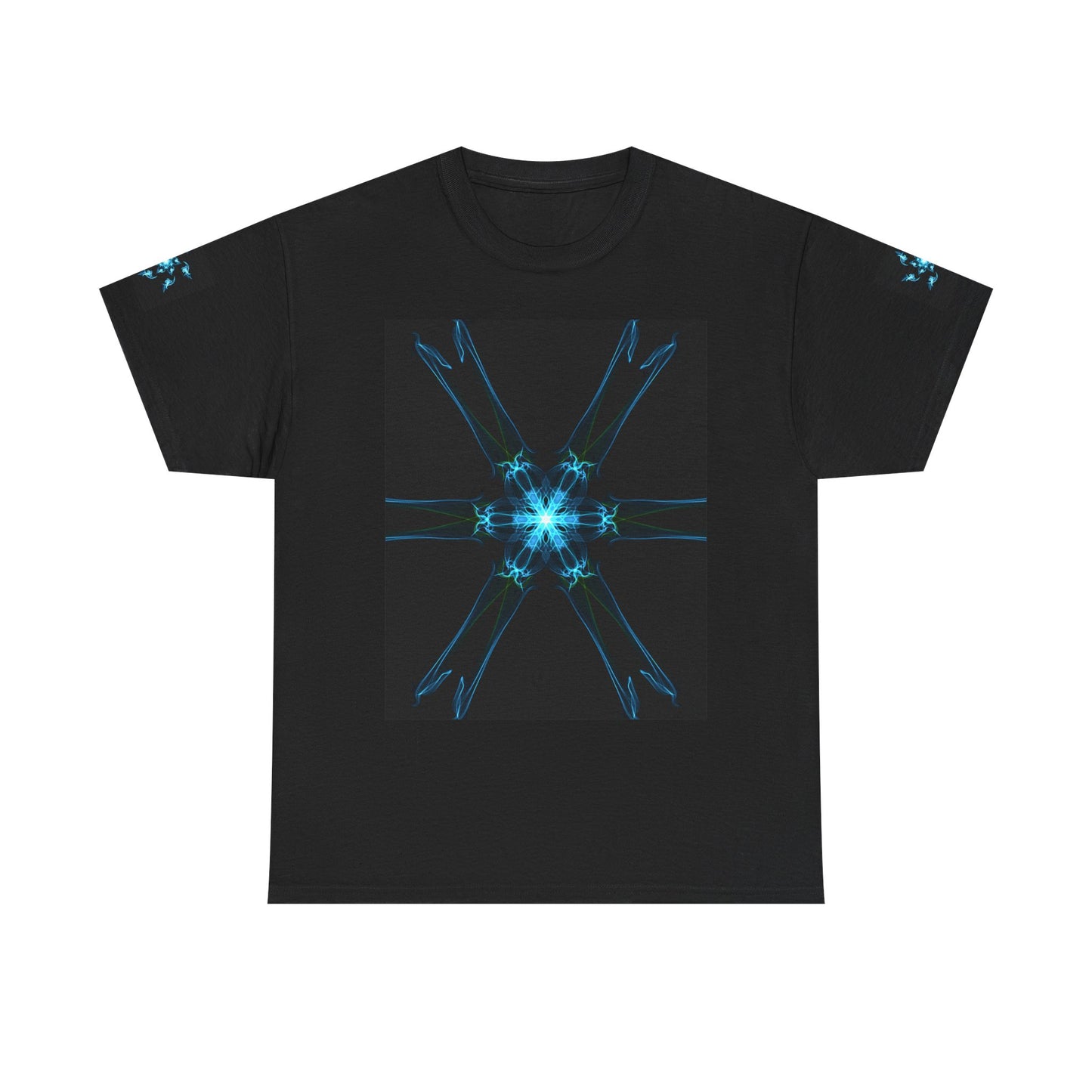 Vibrant Graphic Tee, Unisex Heavy Cotton T-Shirt, Cool Casual Style, Perfect for Festivals, Gifts for Art Lovers, Unique Everyday Wear