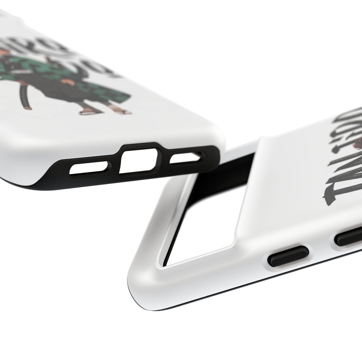 Demon Slayer Phone Case featuring Tanjiro Kamado | Tough Cases, Anime Phone Cover, Unique Gift for Fans, Mobile Accessory, Geeky Merchandise