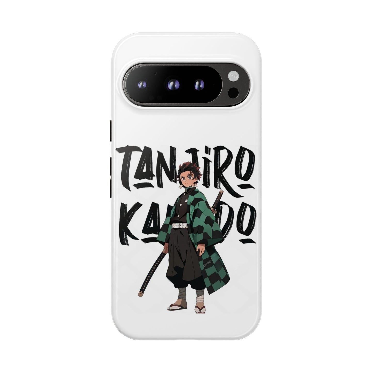 Demon Slayer Phone Case featuring Tanjiro Kamado | Tough Cases, Anime Phone Cover, Unique Gift for Fans, Mobile Accessory, Geeky Merchandise