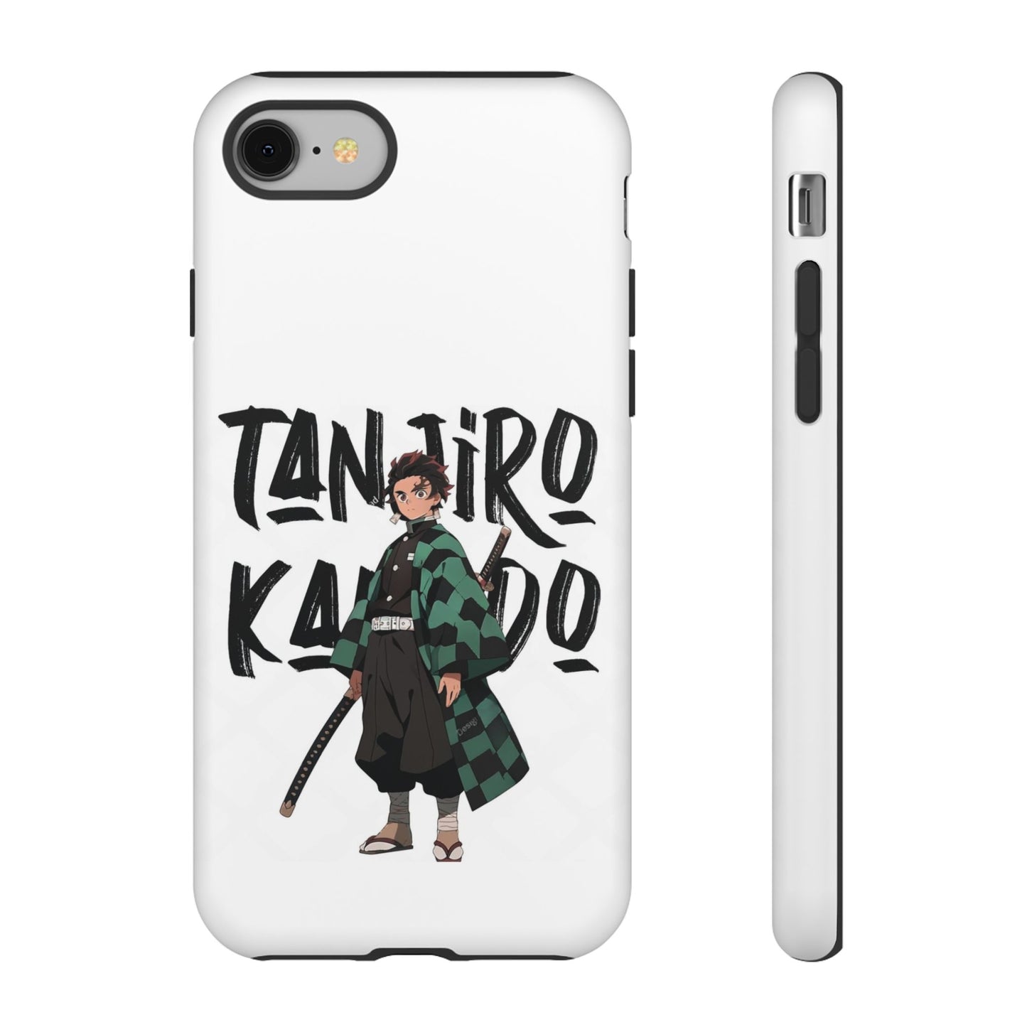 Demon Slayer Phone Case featuring Tanjiro Kamado | Tough Cases, Anime Phone Cover, Unique Gift for Fans, Mobile Accessory, Geeky Merchandise