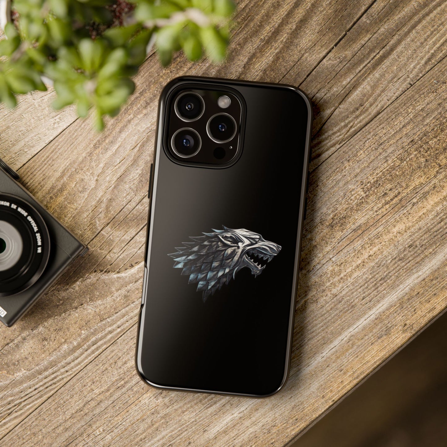 Game of Thrones Wolf Phone Case, Durable iPhone Cover, Tough Cases for Fans, Gift for Geeks, Cool Accessories, Custom Phone Cases