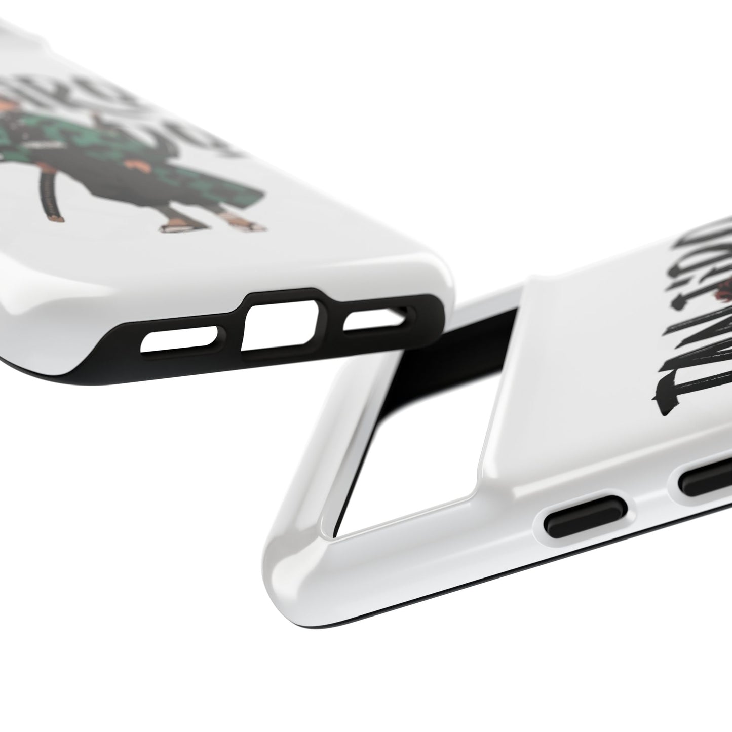 Demon Slayer Phone Case featuring Tanjiro Kamado | Tough Cases, Anime Phone Cover, Unique Gift for Fans, Mobile Accessory, Geeky Merchandise