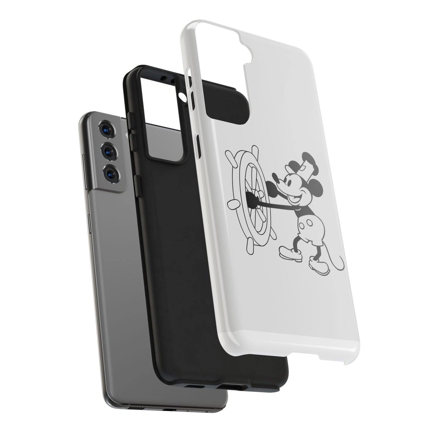Mickey Mouse Tough Phone Case, Durable Disney Phone Cover, Cute Gift for Kids, Cartoon Phone Accessory, Fun Smartphone Protection