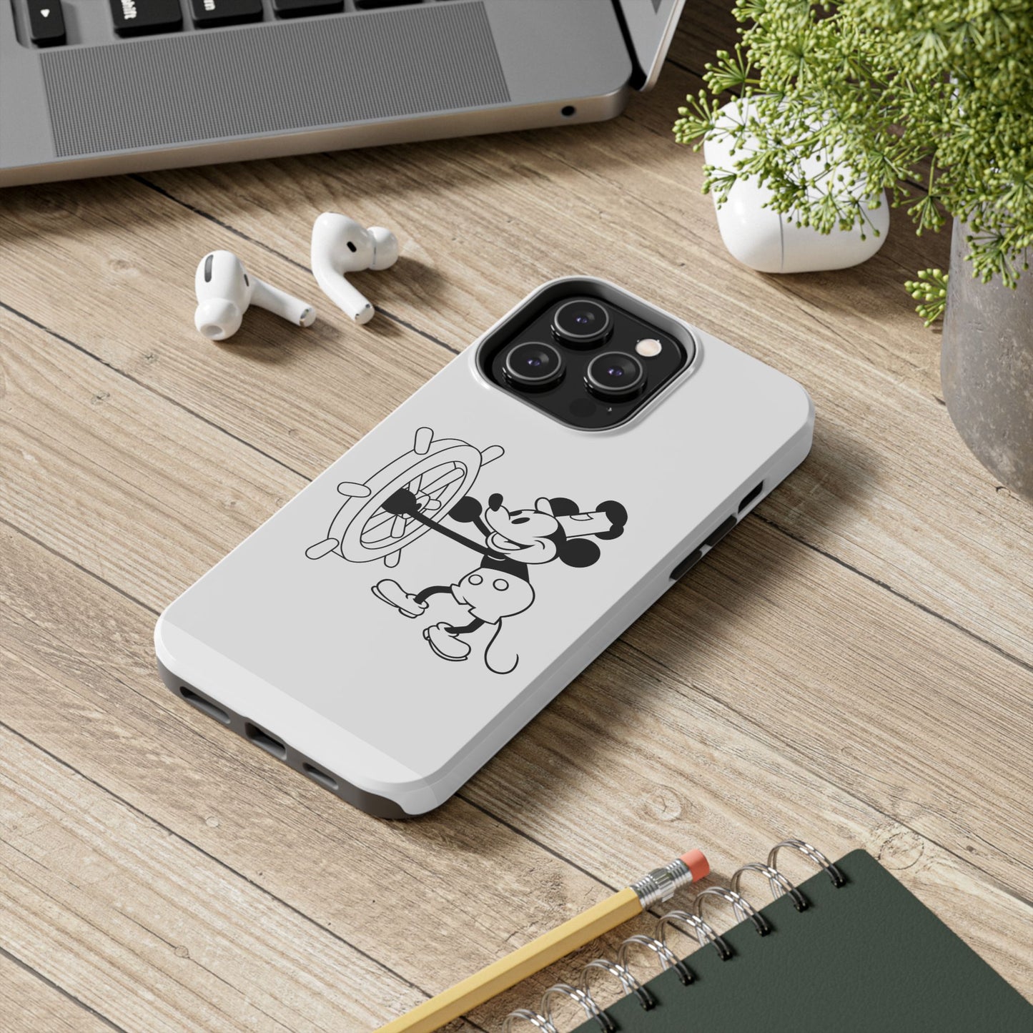 Mickey Mouse Tough Phone Case, Durable Disney Phone Cover, Cute Gift for Kids, Cartoon Phone Accessory, Fun Smartphone Protection