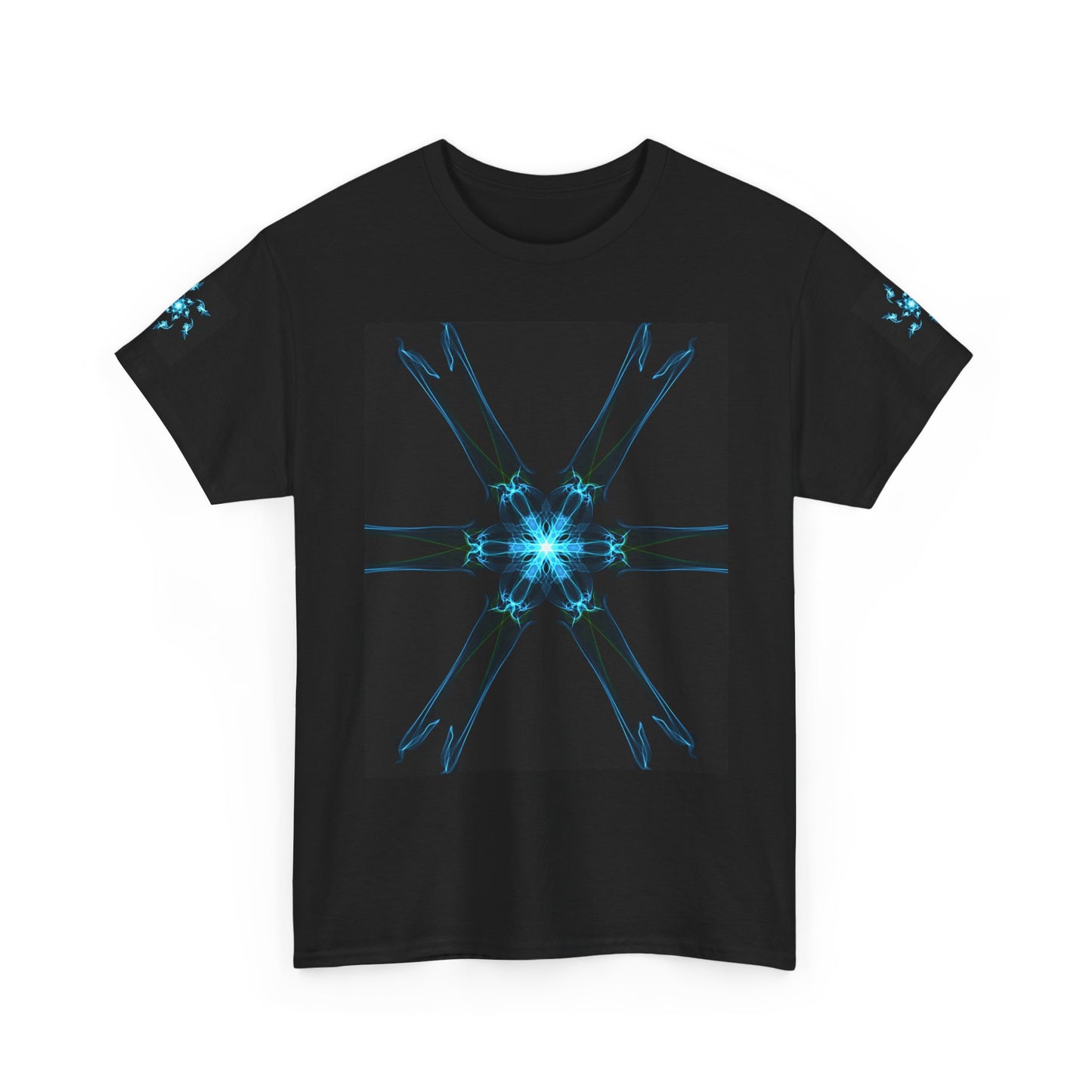 Vibrant Graphic Tee, Unisex Heavy Cotton T-Shirt, Cool Casual Style, Perfect for Festivals, Gifts for Art Lovers, Unique Everyday Wear