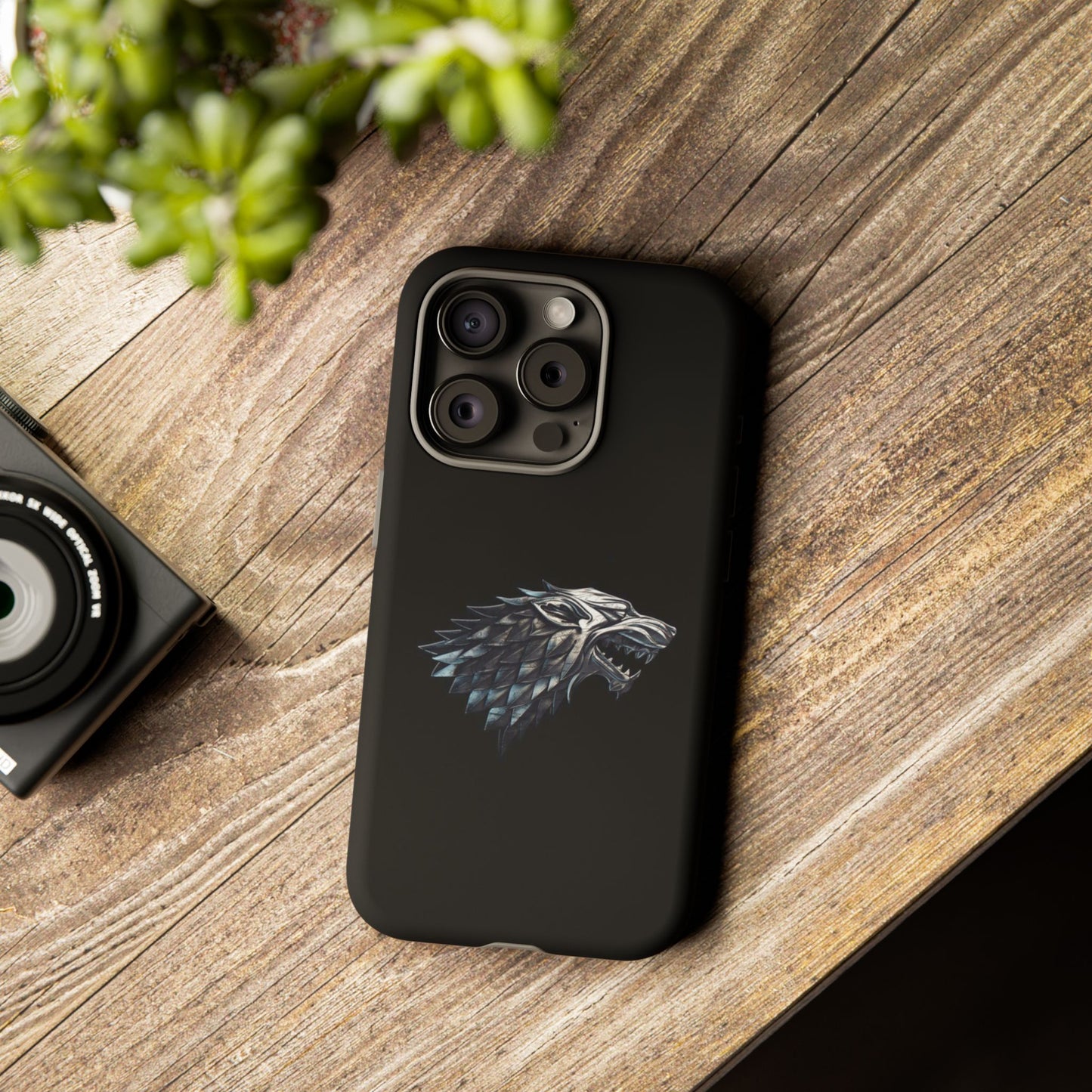Game of Thrones Wolf Phone Case, Durable iPhone Cover, Tough Cases for Fans, Gift for Geeks, Cool Accessories, Custom Phone Cases