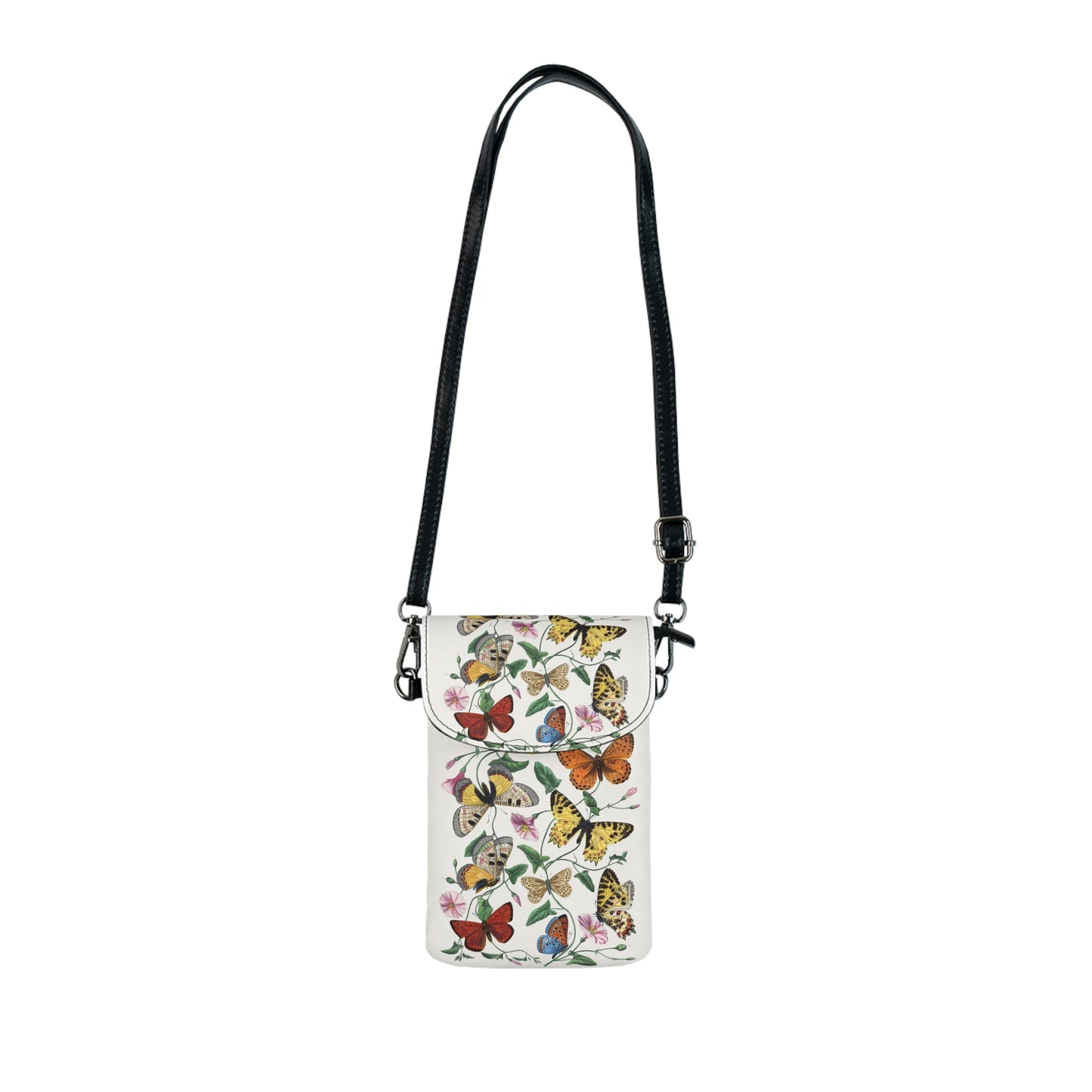 Chic Small Cell Phone Wallet for On-the-Go Style, Ideal for Travel, Gift for Her, Floral Design, Fashion Accessories, Everyday Use