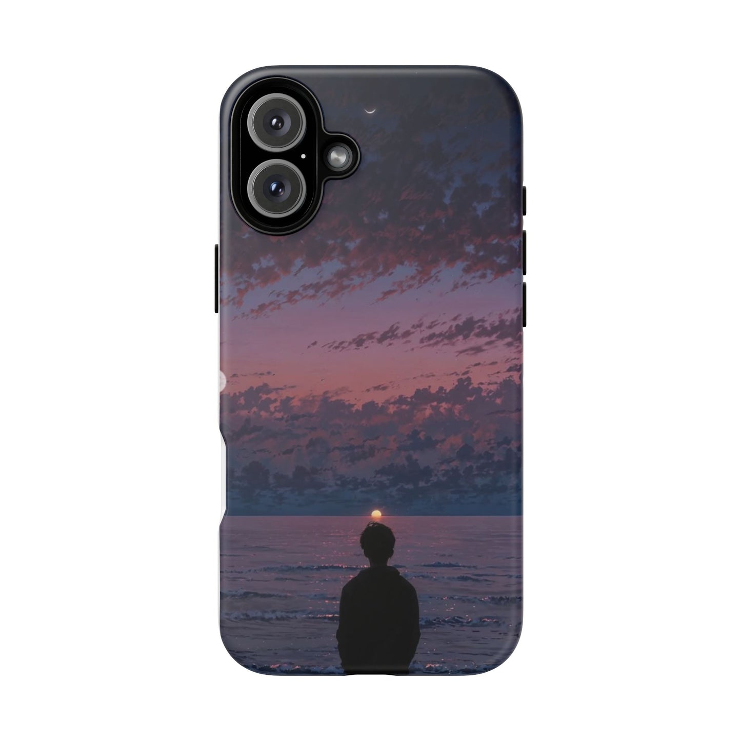 Sunset Ocean Phone Case, Tough Cases, Unique Cell Phone Cover, Artistic Phone Accessories, Gift for Her, Nature Inspired Case