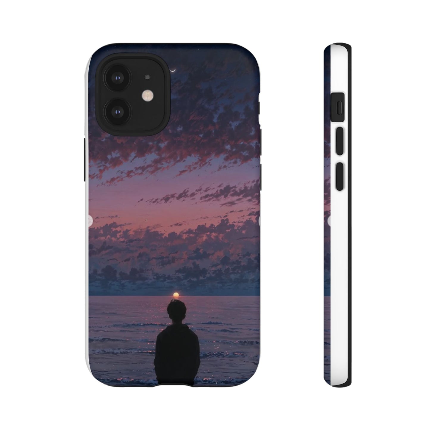 Sunset Ocean Phone Case, Tough Cases, Unique Cell Phone Cover, Artistic Phone Accessories, Gift for Her, Nature Inspired Case