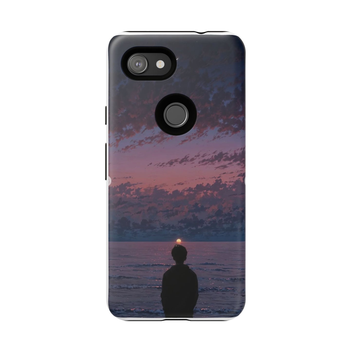 Sunset Ocean Phone Case, Tough Cases, Unique Cell Phone Cover, Artistic Phone Accessories, Gift for Her, Nature Inspired Case