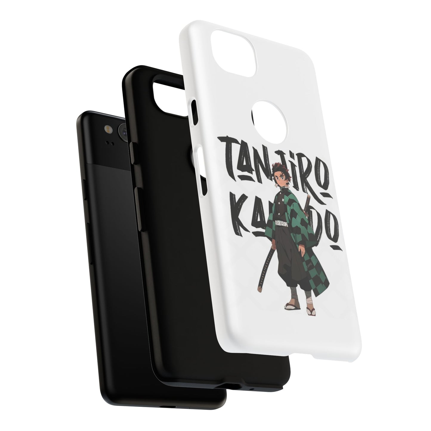 Demon Slayer Phone Case featuring Tanjiro Kamado | Tough Cases, Anime Phone Cover, Unique Gift for Fans, Mobile Accessory, Geeky Merchandise
