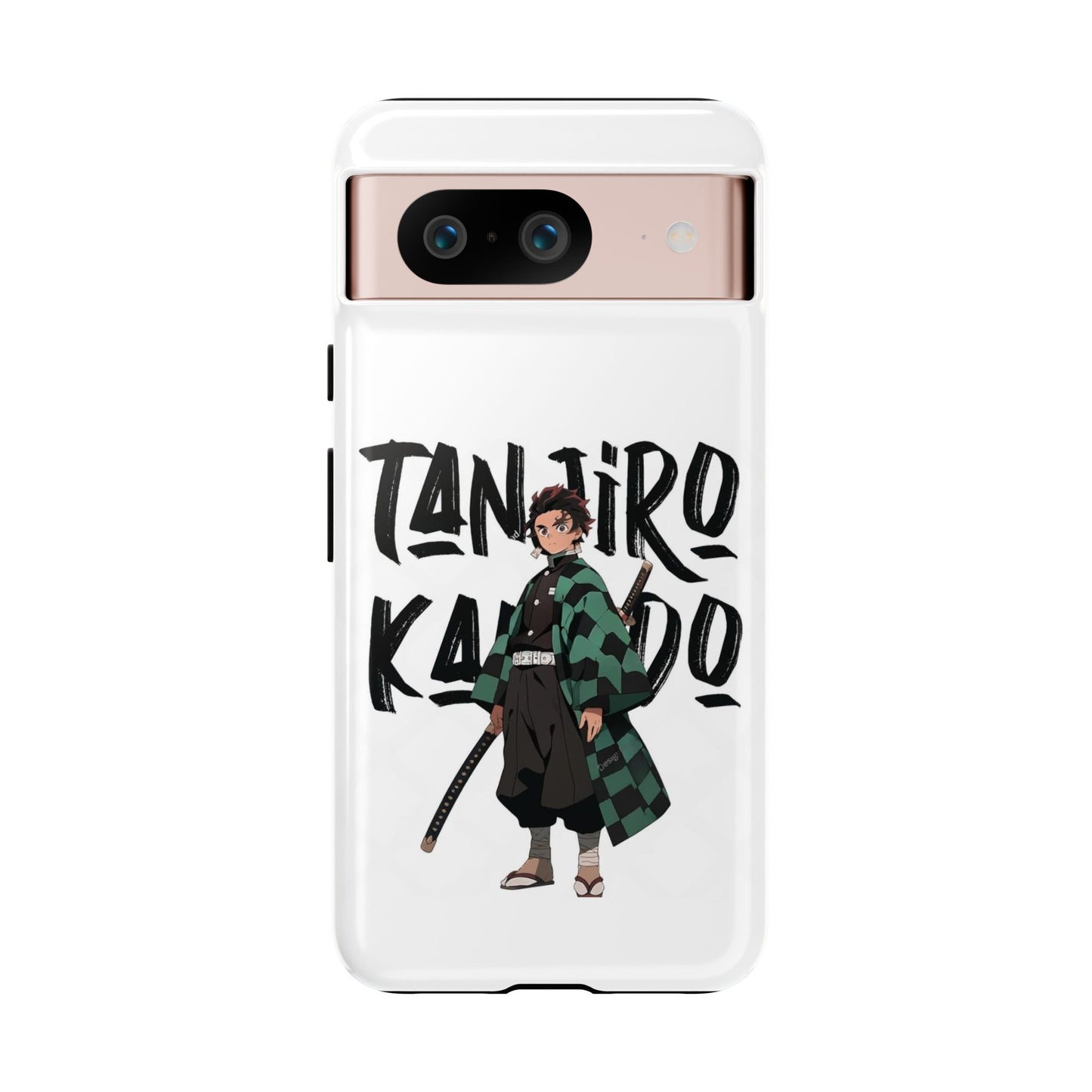 Demon Slayer Phone Case featuring Tanjiro Kamado | Tough Cases, Anime Phone Cover, Unique Gift for Fans, Mobile Accessory, Geeky Merchandise