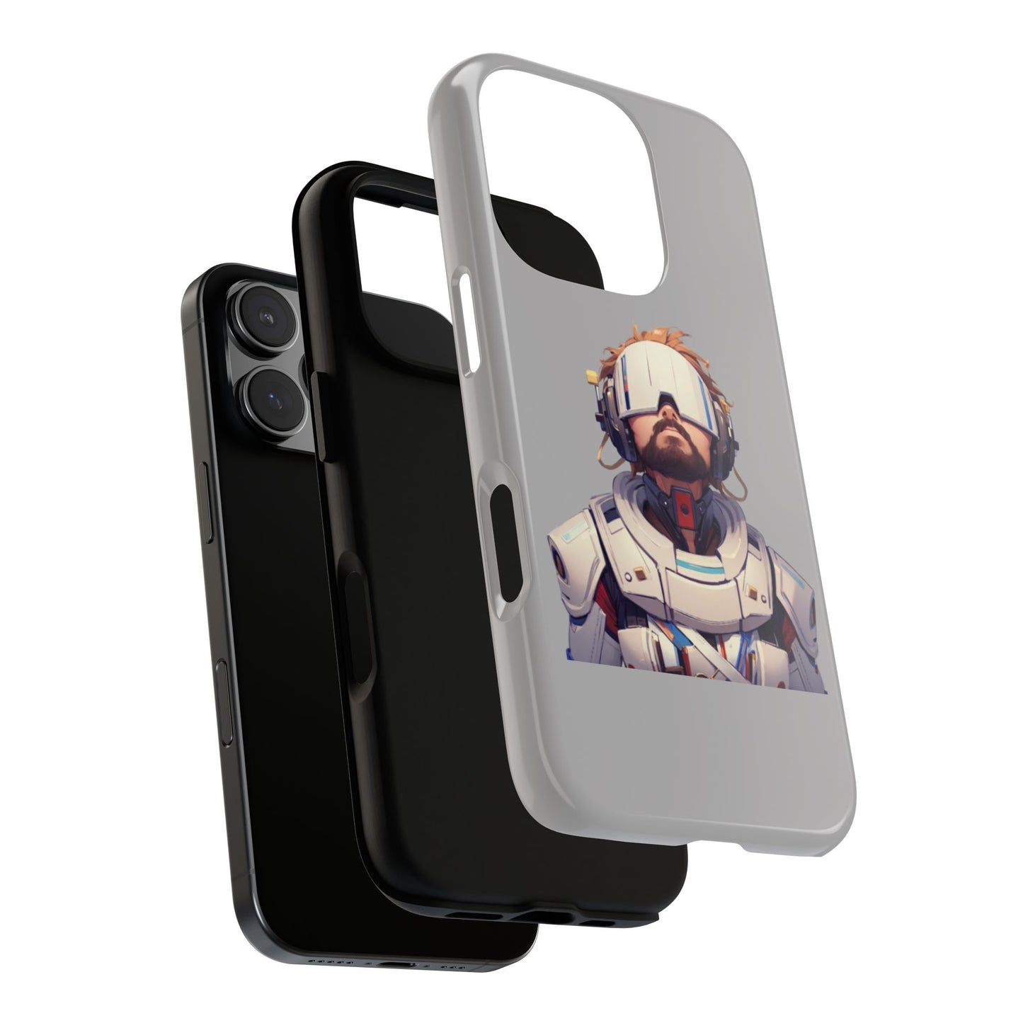 Futuristic Phone Case, Cool Tech Accessory for Gamers, Unique Gift for Tech Lovers, Functional Design, Stylish Protection