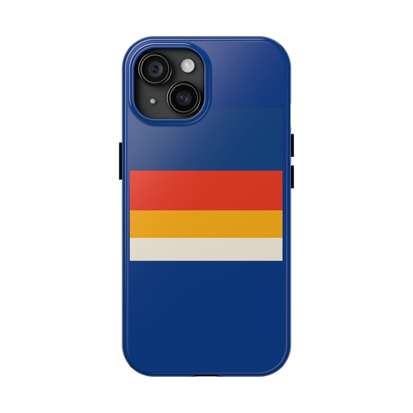 Colorful Tough Phone Cases - Bold Stripes, Durable Protection, Unique Gift for Tech Lovers, Customizable Phone Accessories, Everyday Use