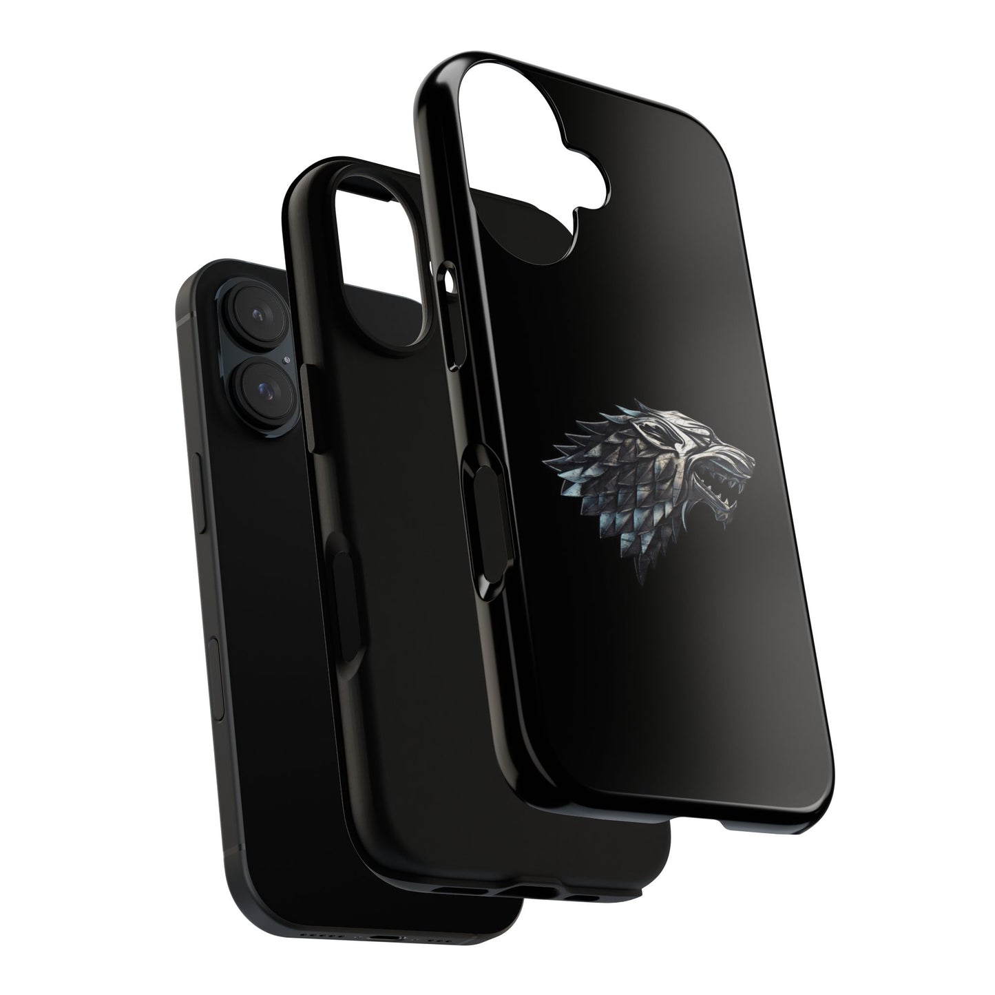 Game of Thrones Wolf Phone Case, Durable iPhone Cover, Tough Cases for Fans, Gift for Geeks, Cool Accessories, Custom Phone Cases