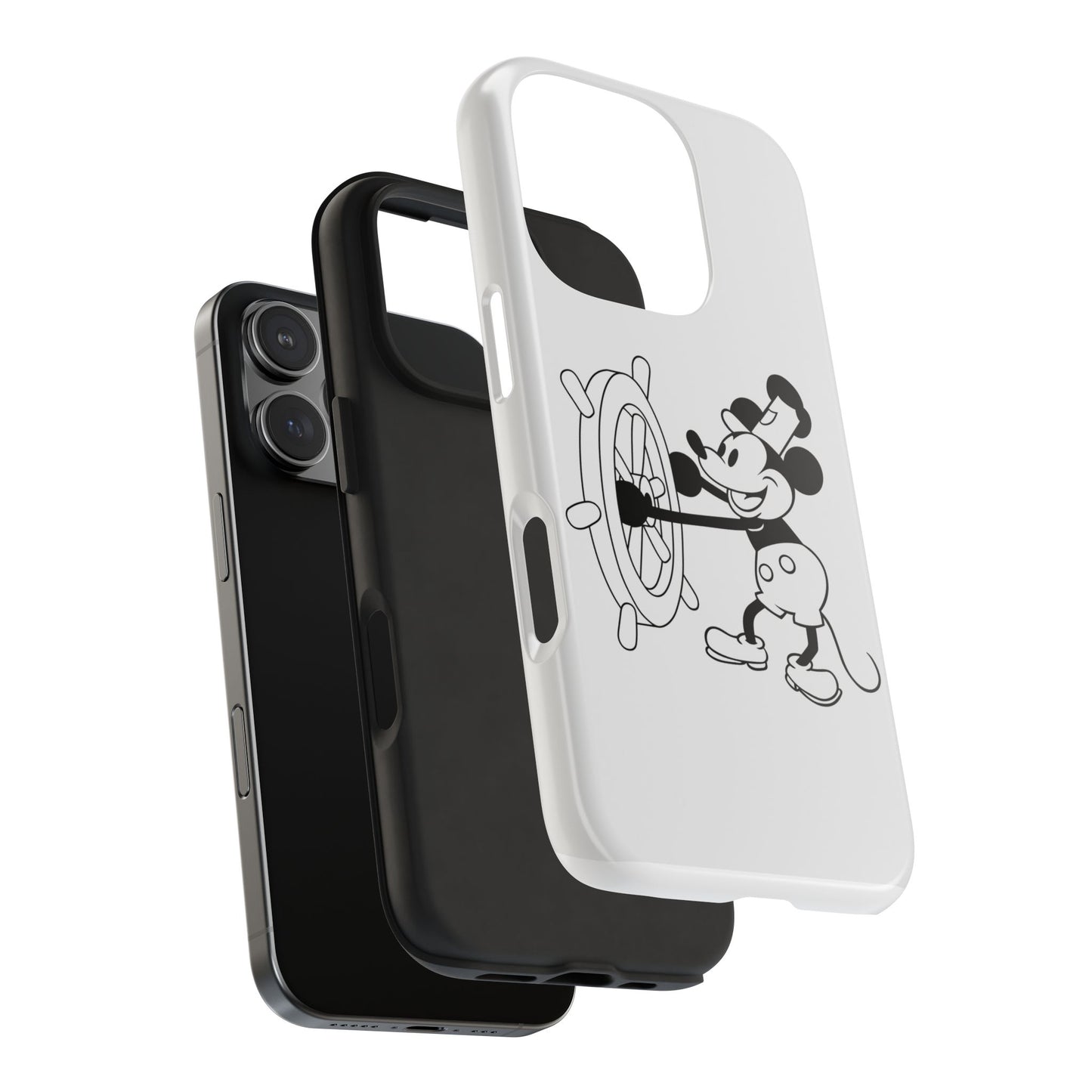 Mickey Mouse Tough Phone Case, Durable Disney Phone Cover, Cute Gift for Kids, Cartoon Phone Accessory, Fun Smartphone Protection