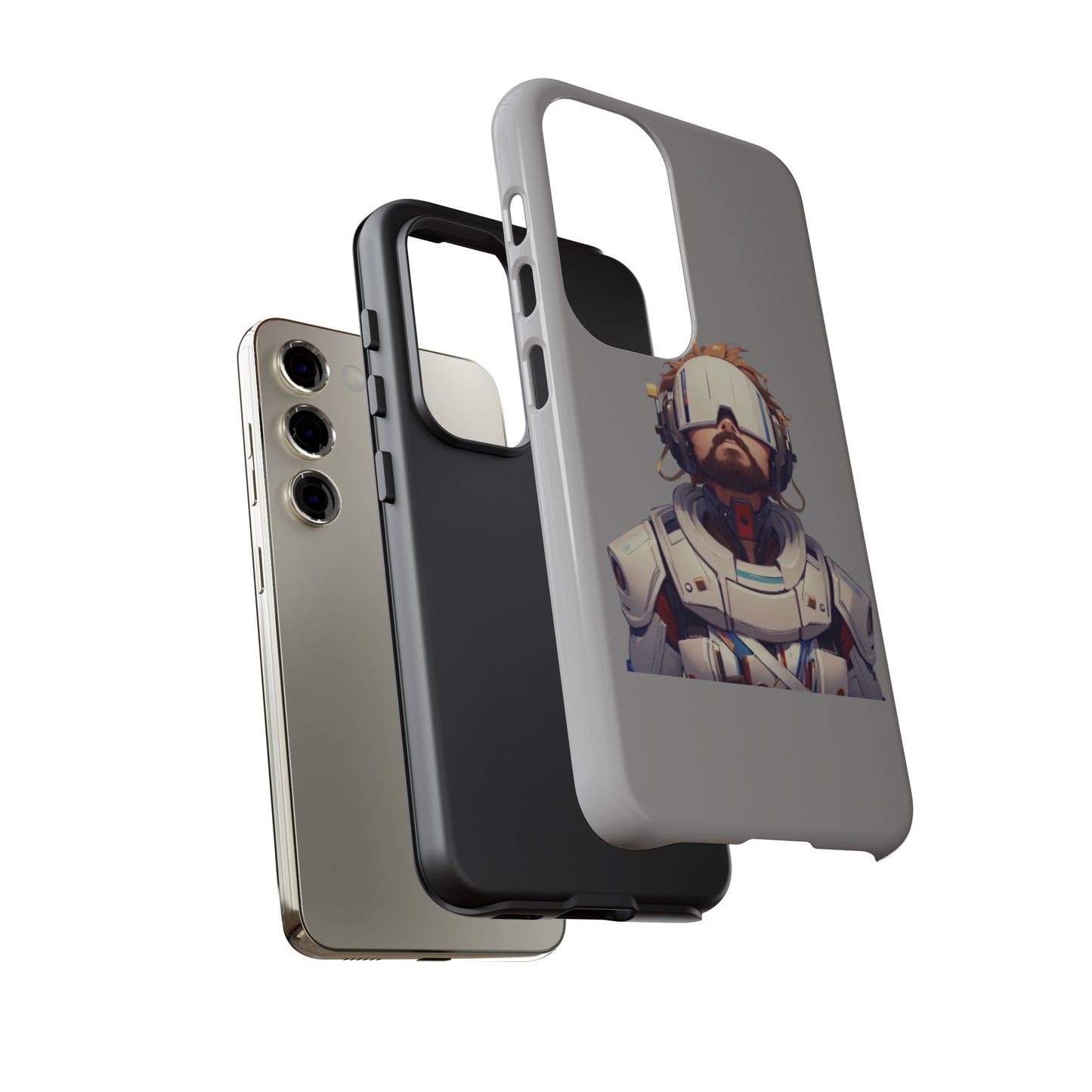 Futuristic Phone Case, Cool Tech Accessory for Gamers, Unique Gift for Tech Lovers, Functional Design, Stylish Protection