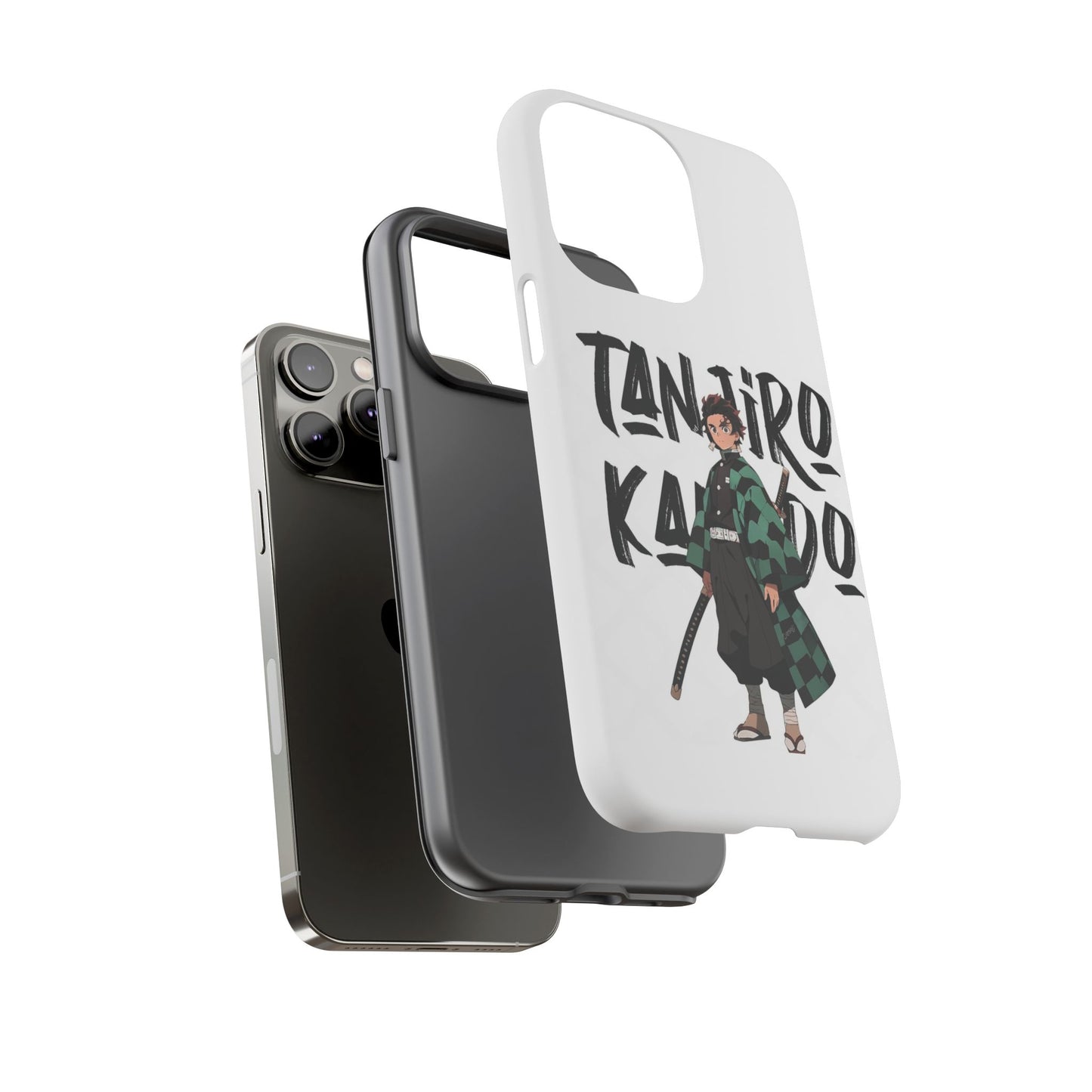 Demon Slayer Phone Case featuring Tanjiro Kamado | Tough Cases, Anime Phone Cover, Unique Gift for Fans, Mobile Accessory, Geeky Merchandise