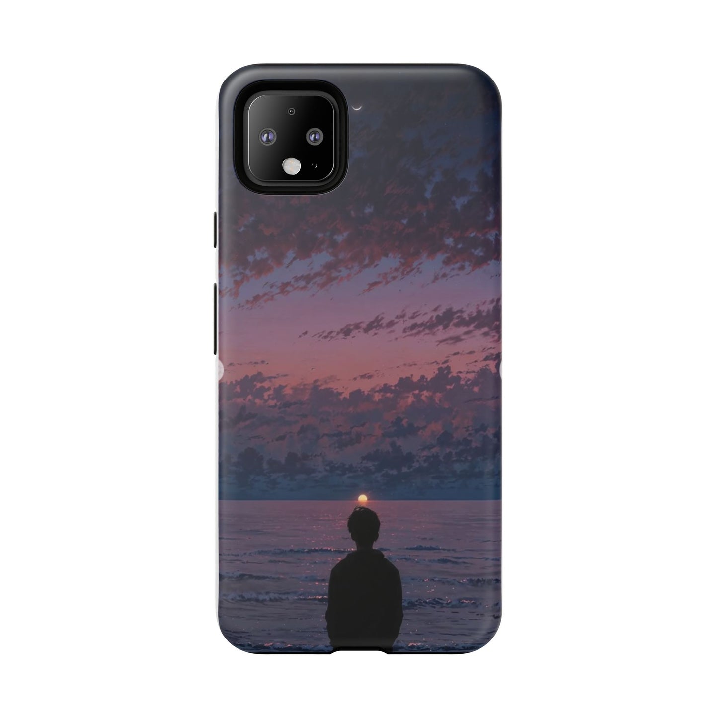 Sunset Ocean Phone Case, Tough Cases, Unique Cell Phone Cover, Artistic Phone Accessories, Gift for Her, Nature Inspired Case