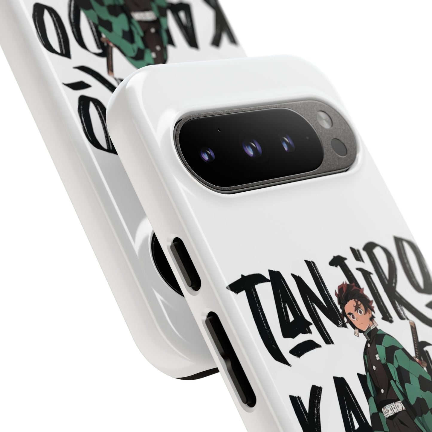 Demon Slayer Phone Case featuring Tanjiro Kamado | Tough Cases, Anime Phone Cover, Unique Gift for Fans, Mobile Accessory, Geeky Merchandise