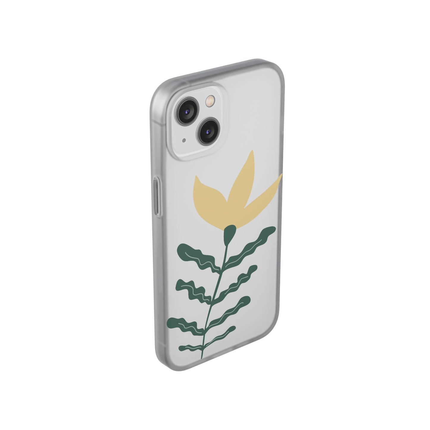 Stylish Floral Flexi Cases, Phone Accessories, Gift Idea, Protective Case, Trendy Phone Cover, Spring Vibes