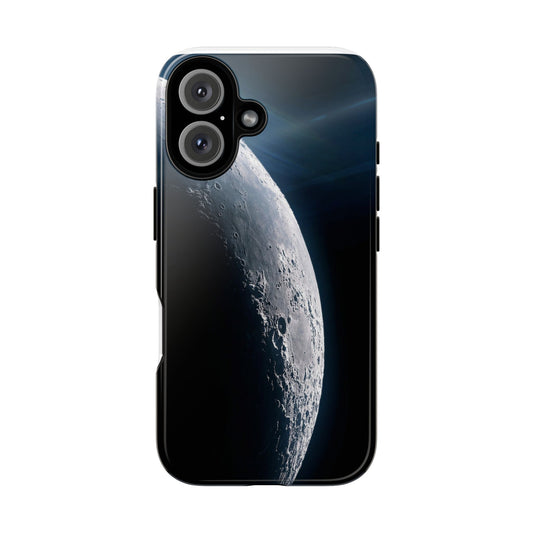 Moon Phase Phone Case, Galaxy Phone Cover, Space-Themed Phone Protector, Tough Cases for Astronomers, Unique Gifts for Space Lovers