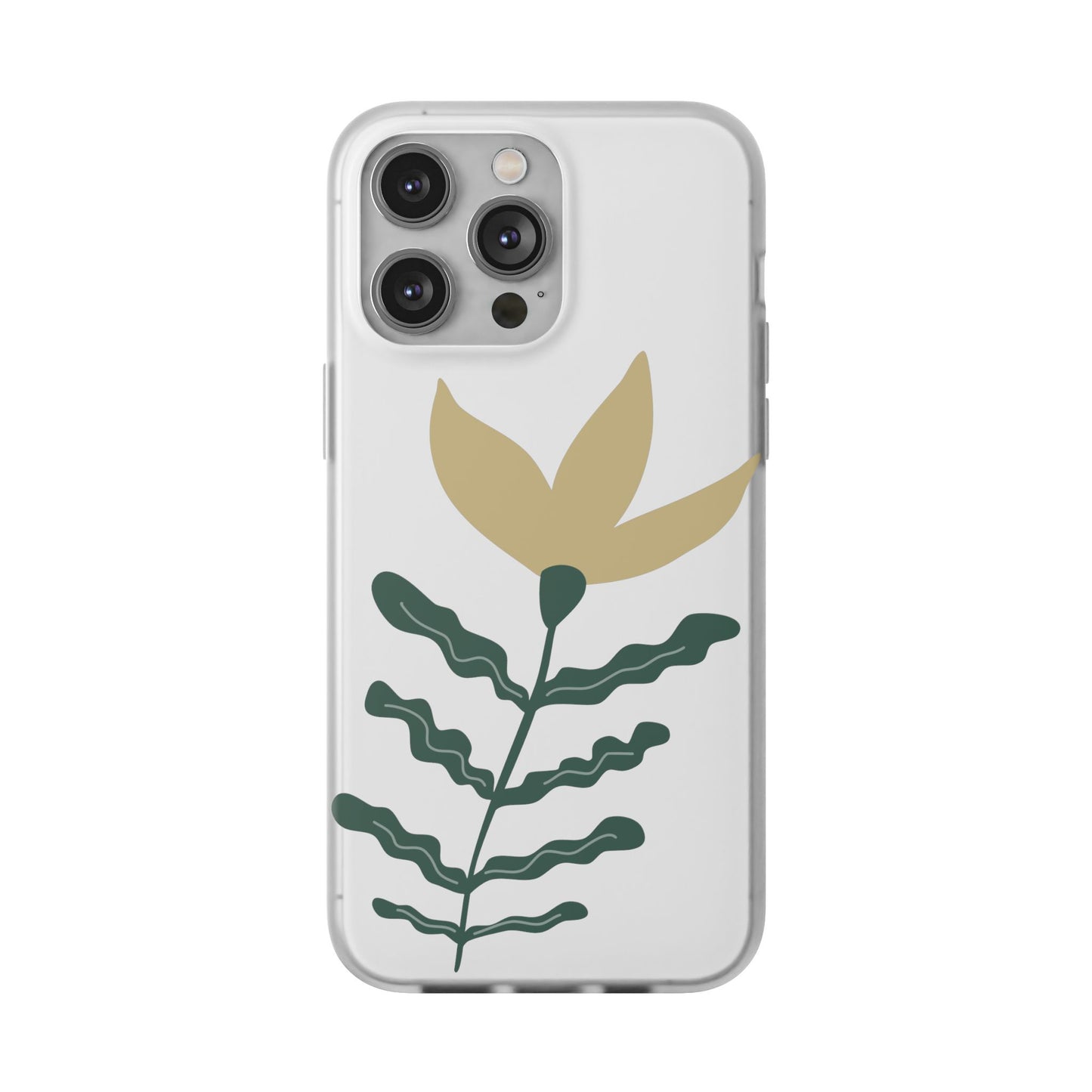 Stylish Floral Flexi Cases, Phone Accessories, Gift Idea, Protective Case, Trendy Phone Cover, Spring Vibes