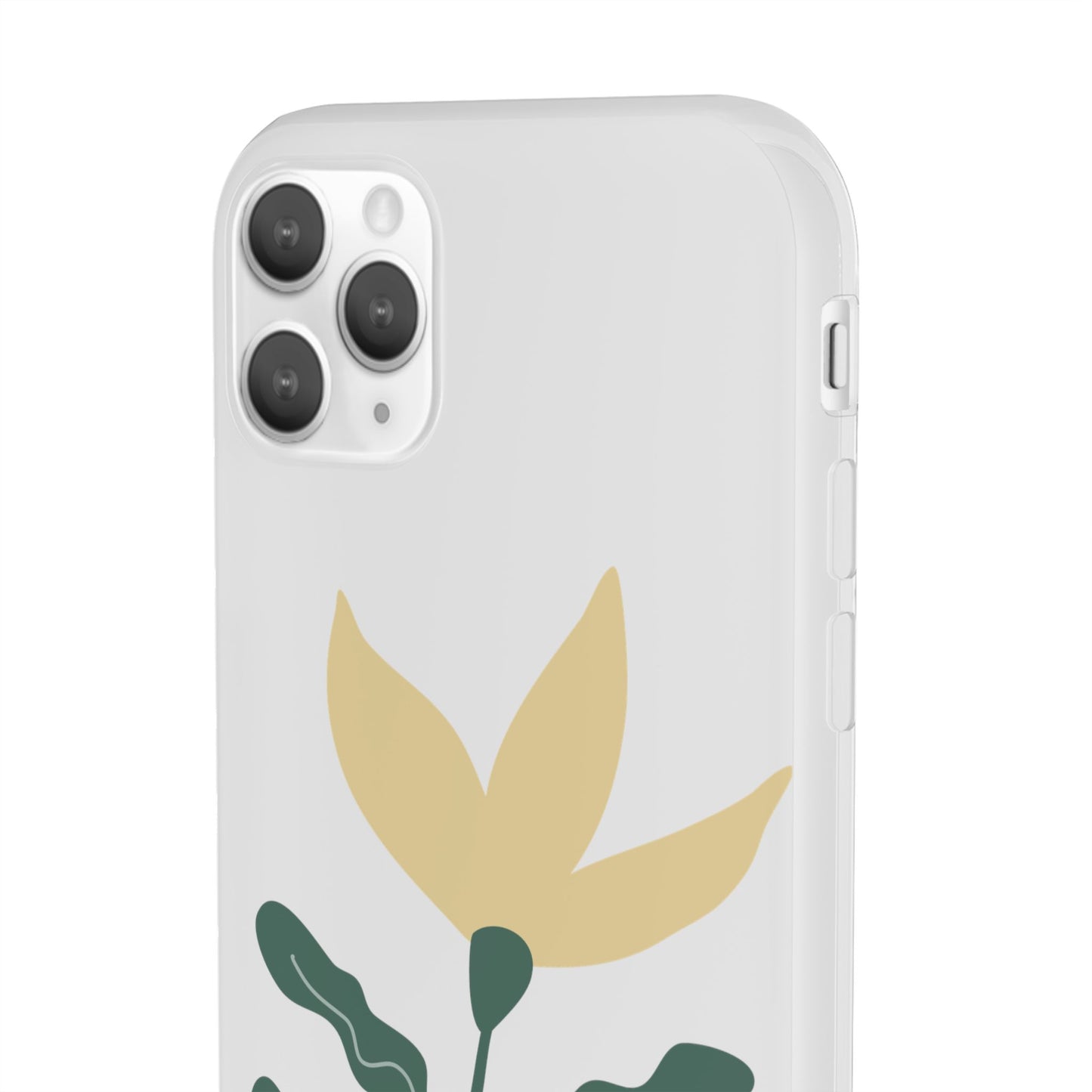 Stylish Floral Flexi Cases, Phone Accessories, Gift Idea, Protective Case, Trendy Phone Cover, Spring Vibes