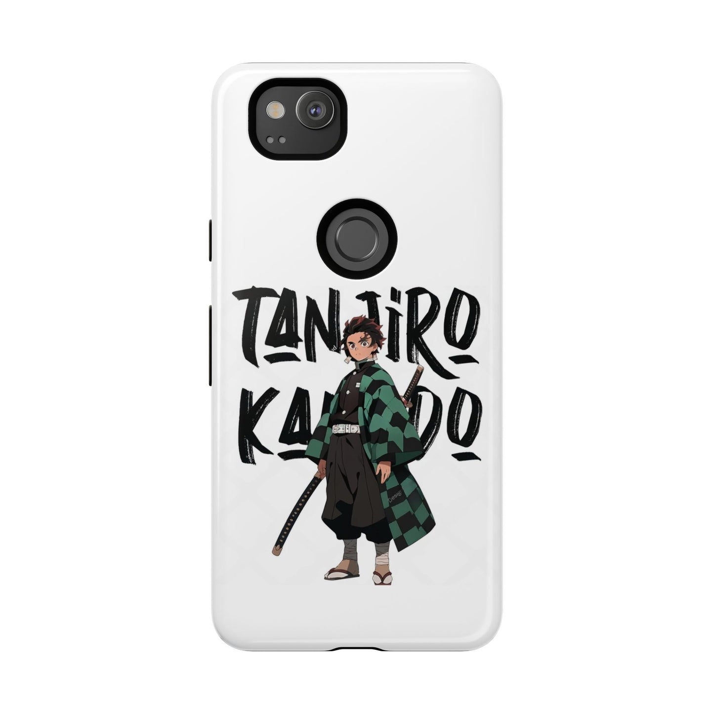 Demon Slayer Phone Case featuring Tanjiro Kamado | Tough Cases, Anime Phone Cover, Unique Gift for Fans, Mobile Accessory, Geeky Merchandise