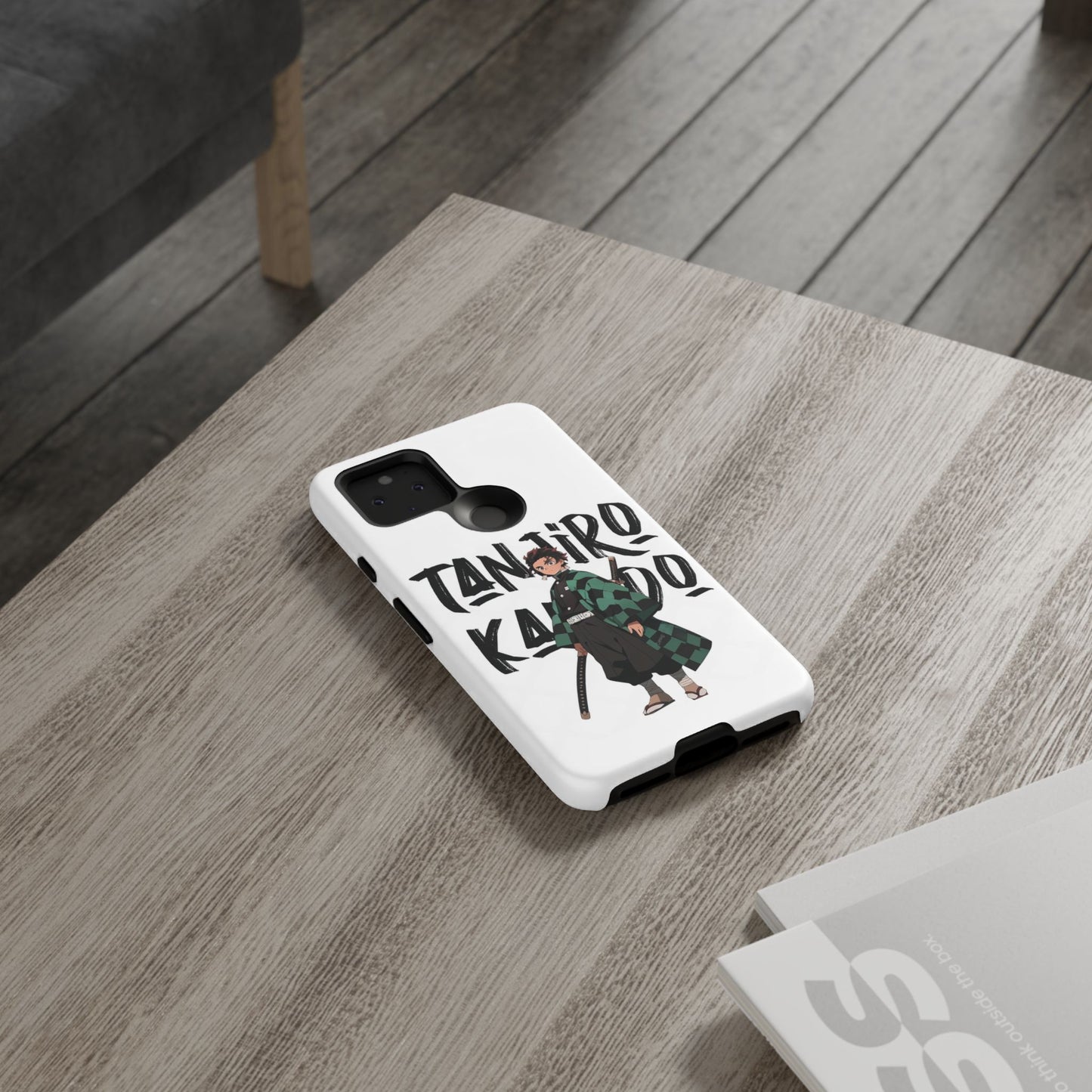 Demon Slayer Phone Case featuring Tanjiro Kamado | Tough Cases, Anime Phone Cover, Unique Gift for Fans, Mobile Accessory, Geeky Merchandise