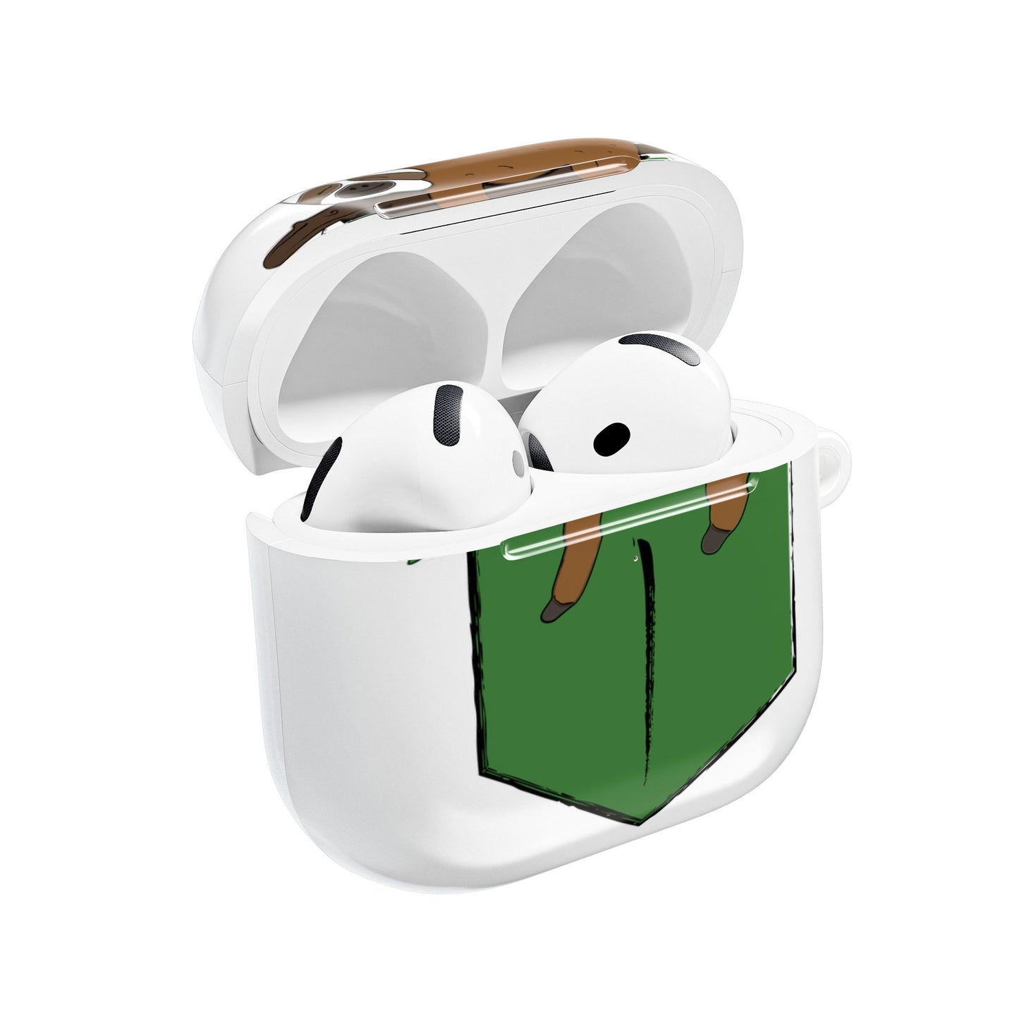 Sloth AirPod Case, Cute Animal Case, Funny Sloth Design, Eco-Friendly Accessory, Gift for Animal Lovers