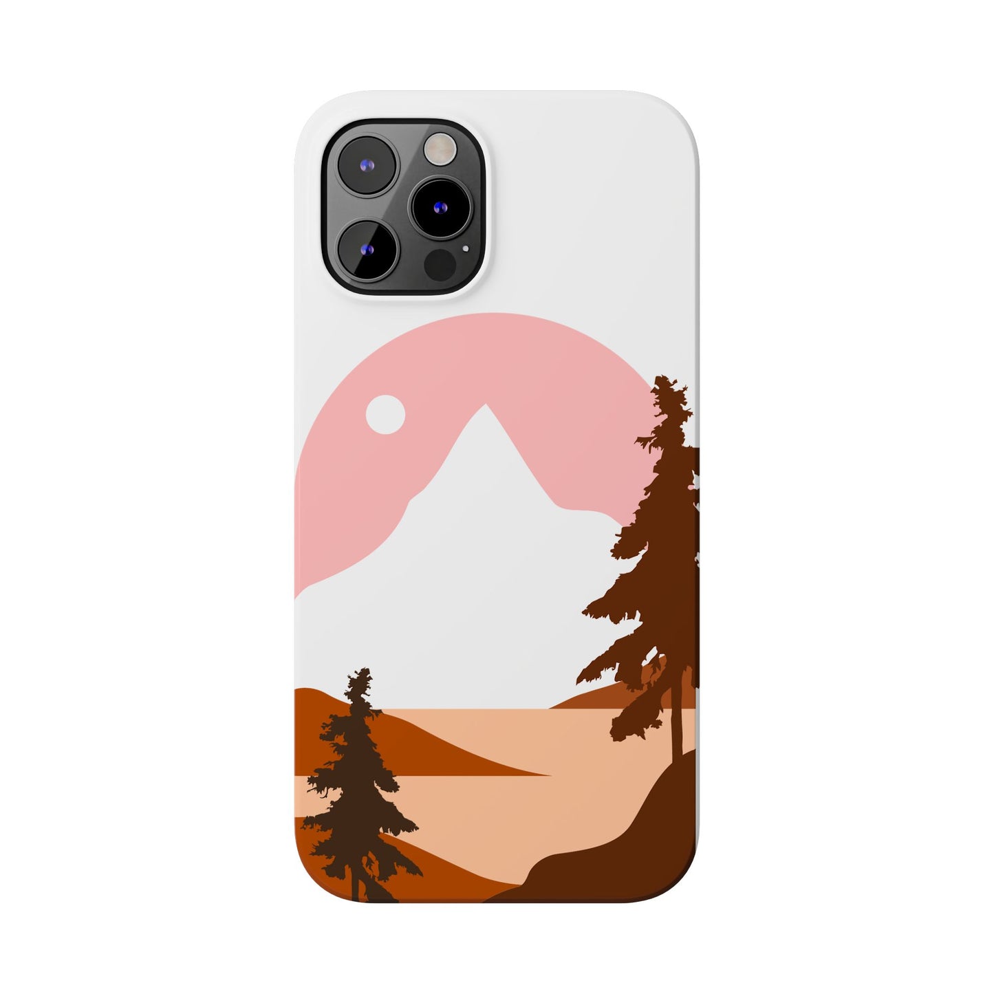 Stylish Mountain Landscape Slim Phone Case, Nature Lover Gift, Aesthetic Phone Cover, Adventure Travel Accessory, Minimalist Design [...]