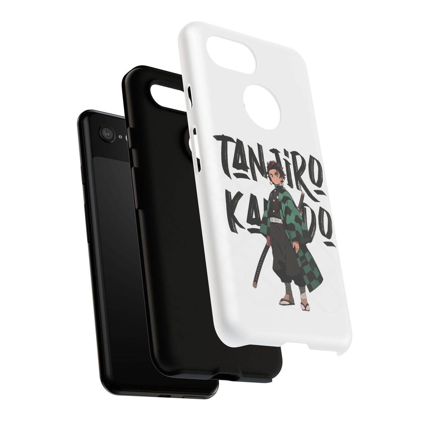 Demon Slayer Phone Case featuring Tanjiro Kamado | Tough Cases, Anime Phone Cover, Unique Gift for Fans, Mobile Accessory, Geeky Merchandise