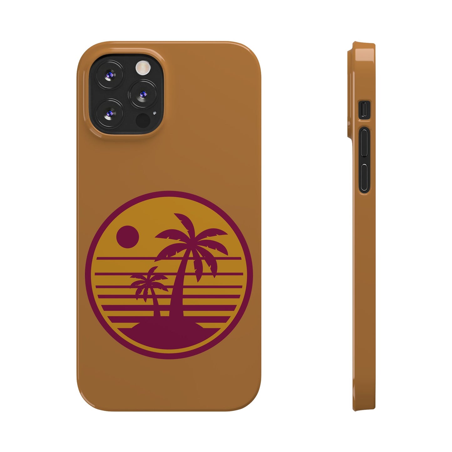 Retro Sunset Palm Tree Slim Phone Case, Summer Vibes, Beach Lover Gift, Tropical Phone Accessory, Perfect for Vacations, Travel and [...]