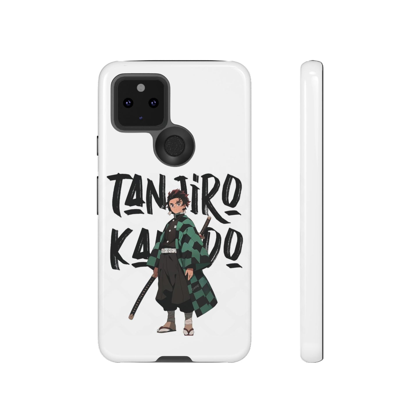 Demon Slayer Phone Case featuring Tanjiro Kamado | Tough Cases, Anime Phone Cover, Unique Gift for Fans, Mobile Accessory, Geeky Merchandise