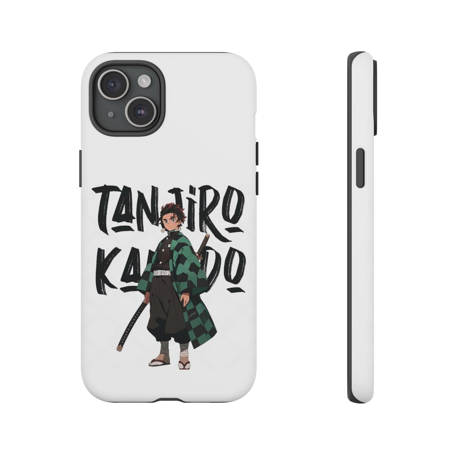 Demon Slayer Phone Case featuring Tanjiro Kamado | Tough Cases, Anime Phone Cover, Unique Gift for Fans, Mobile Accessory, Geeky Merchandise