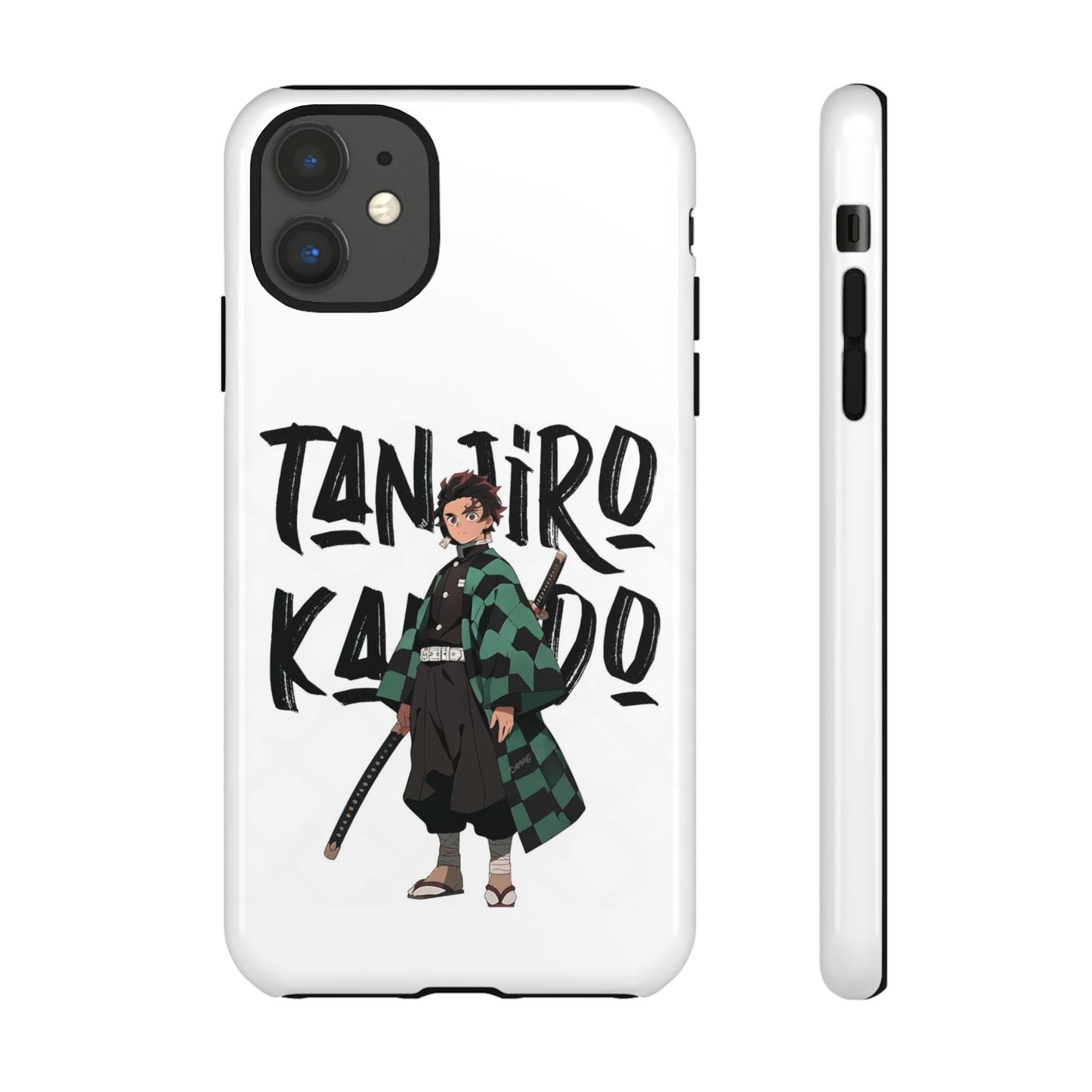 Demon Slayer Phone Case featuring Tanjiro Kamado | Tough Cases, Anime Phone Cover, Unique Gift for Fans, Mobile Accessory, Geeky Merchandise