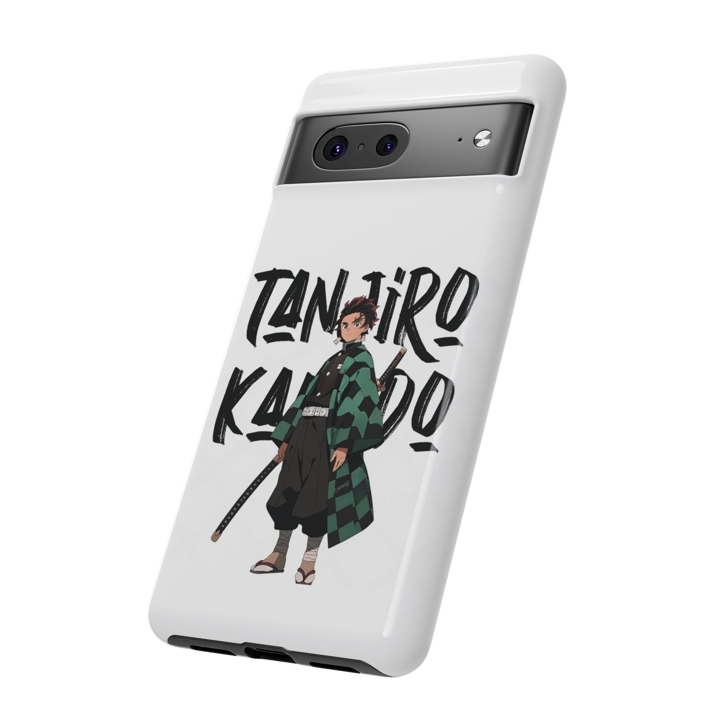 Demon Slayer Phone Case featuring Tanjiro Kamado | Tough Cases, Anime Phone Cover, Unique Gift for Fans, Mobile Accessory, Geeky Merchandise