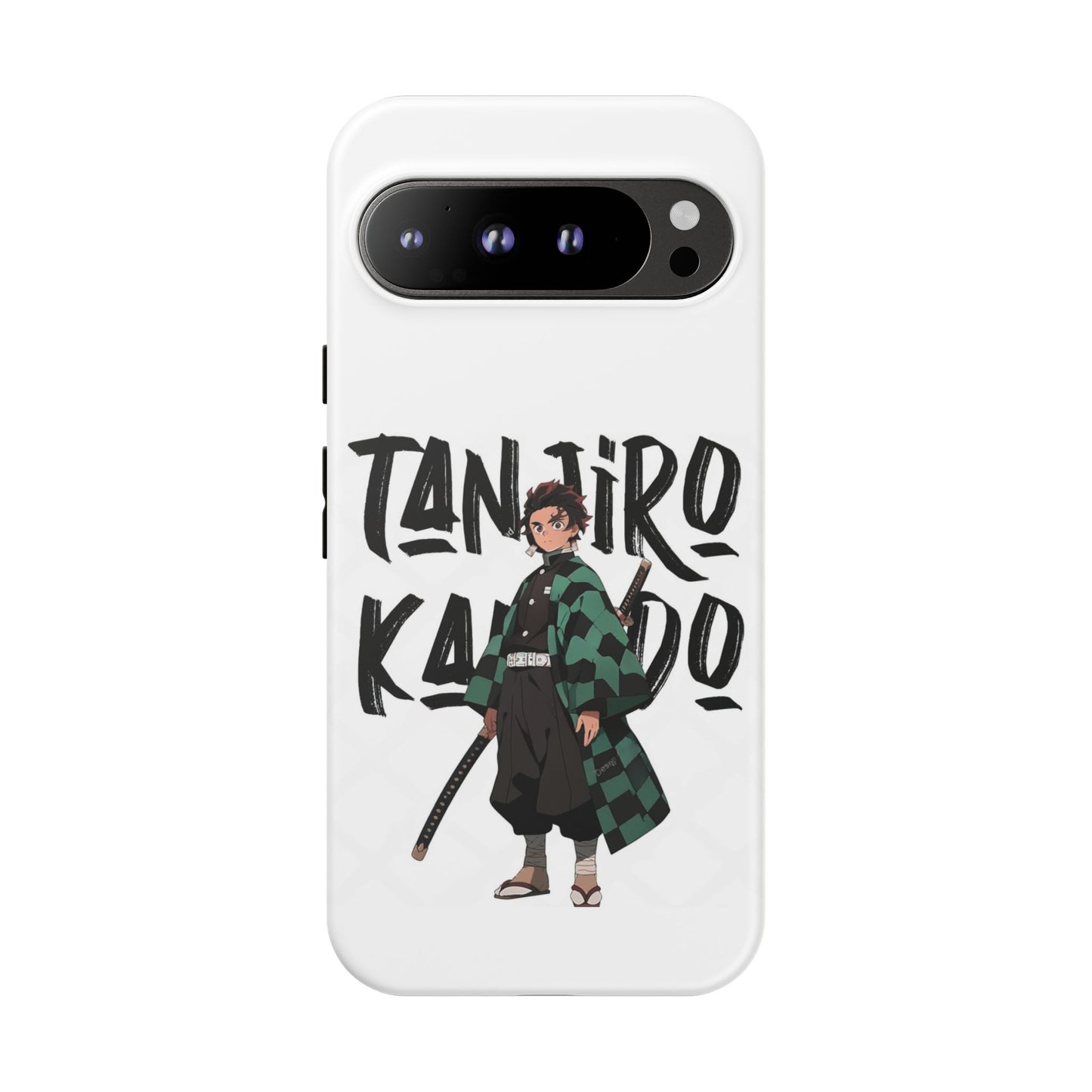 Demon Slayer Phone Case featuring Tanjiro Kamado | Tough Cases, Anime Phone Cover, Unique Gift for Fans, Mobile Accessory, Geeky Merchandise