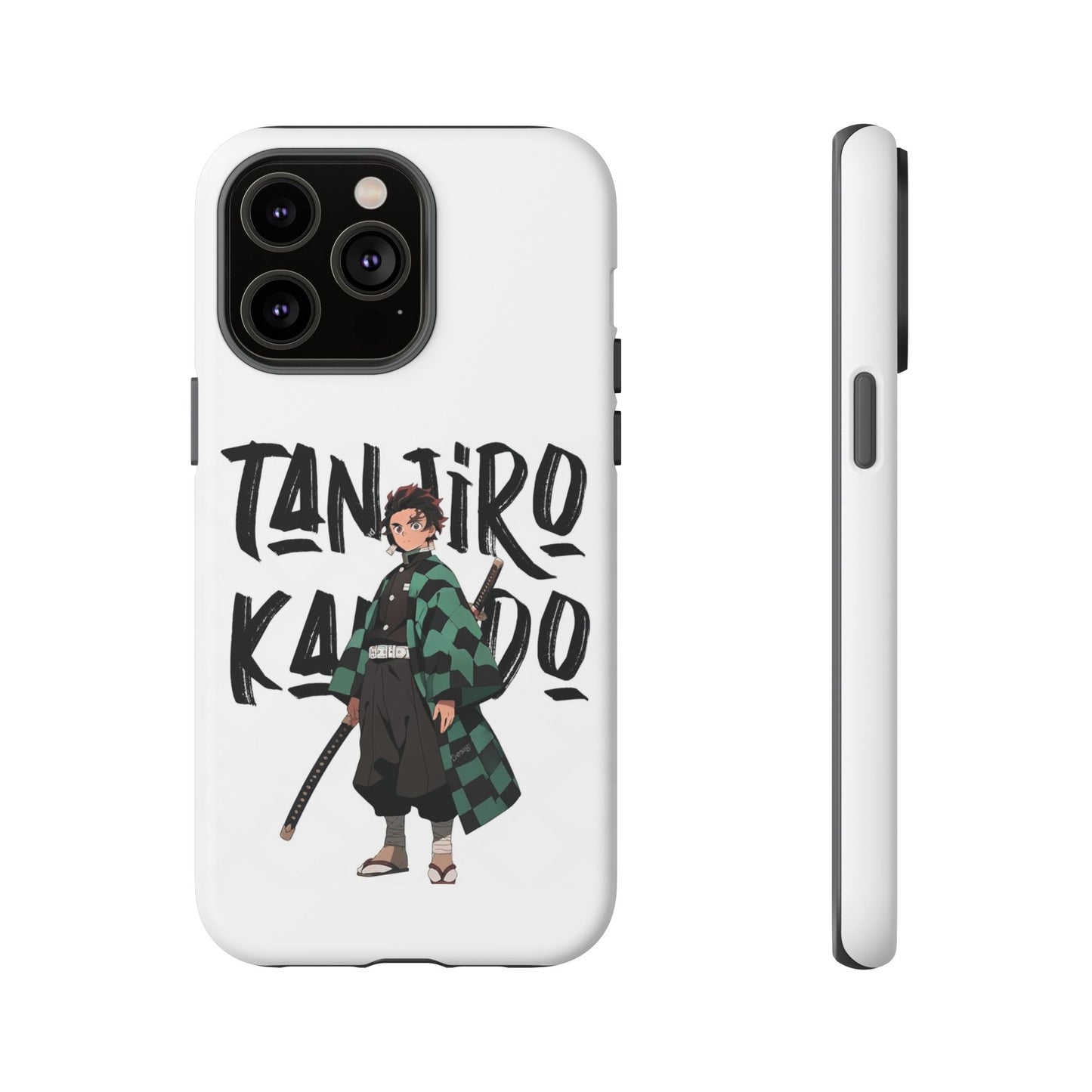 Demon Slayer Phone Case featuring Tanjiro Kamado | Tough Cases, Anime Phone Cover, Unique Gift for Fans, Mobile Accessory, Geeky Merchandise