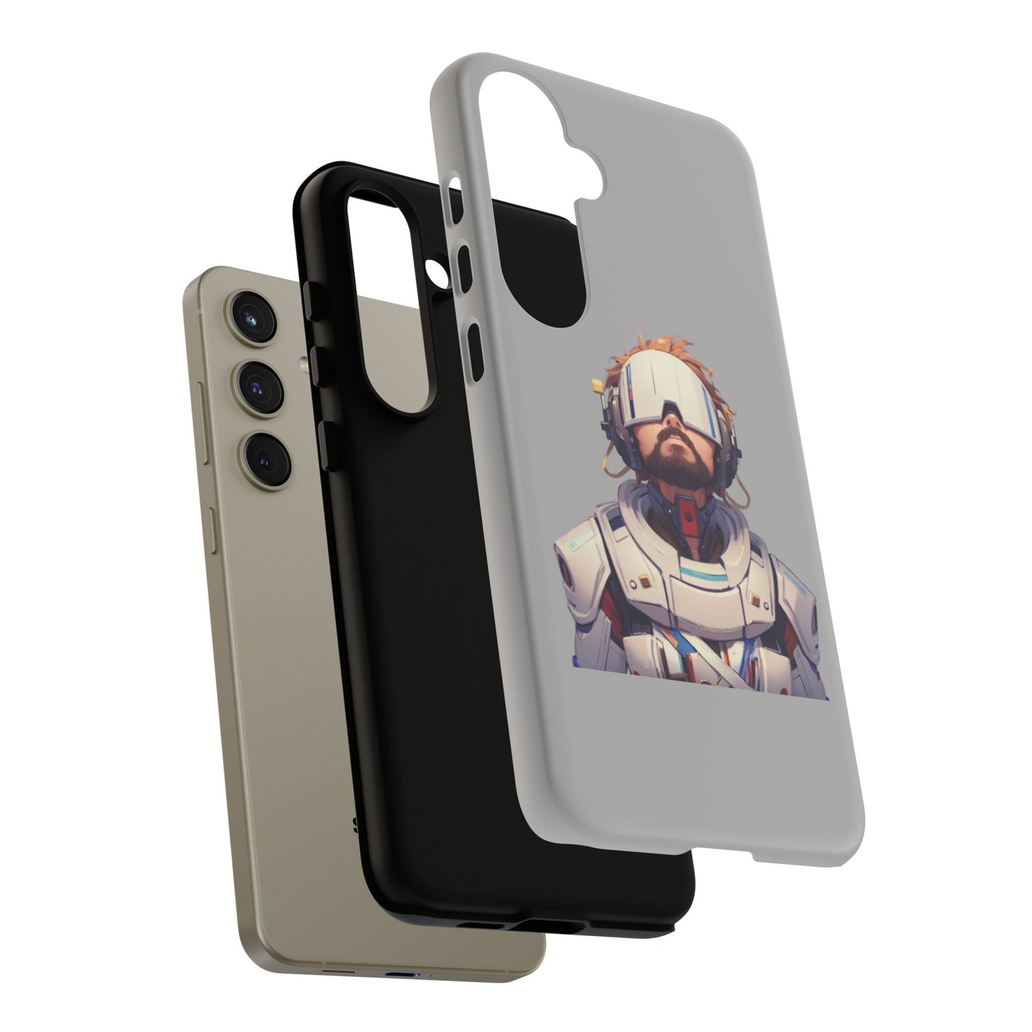 Futuristic Phone Case, Cool Tech Accessory for Gamers, Unique Gift for Tech Lovers, Functional Design, Stylish Protection