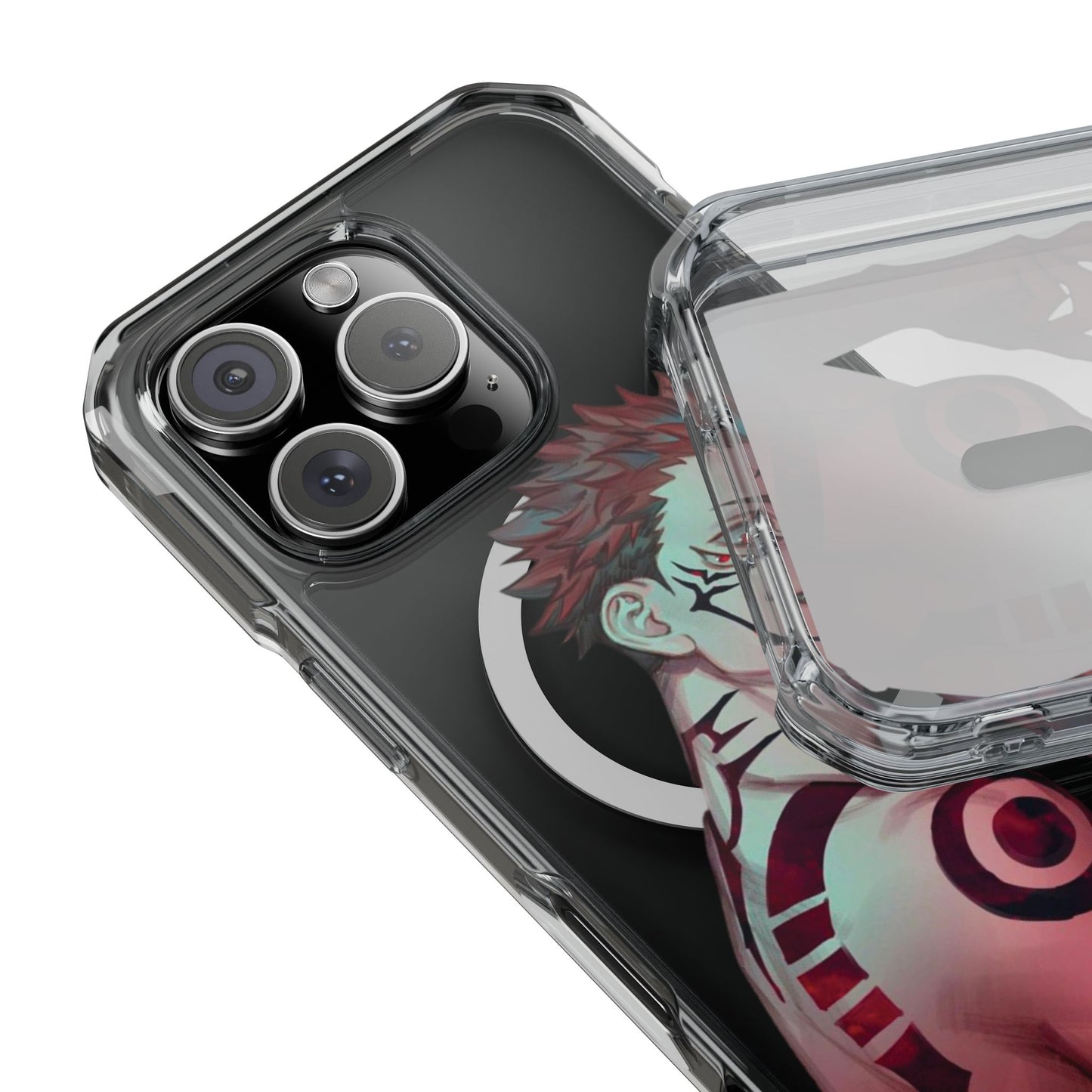Vibrant Character Phone Case - A Unique Magnetic Clear Impact Case for Anime Lovers, Lightweight Protection, Gift for Friends, Stylish [...]