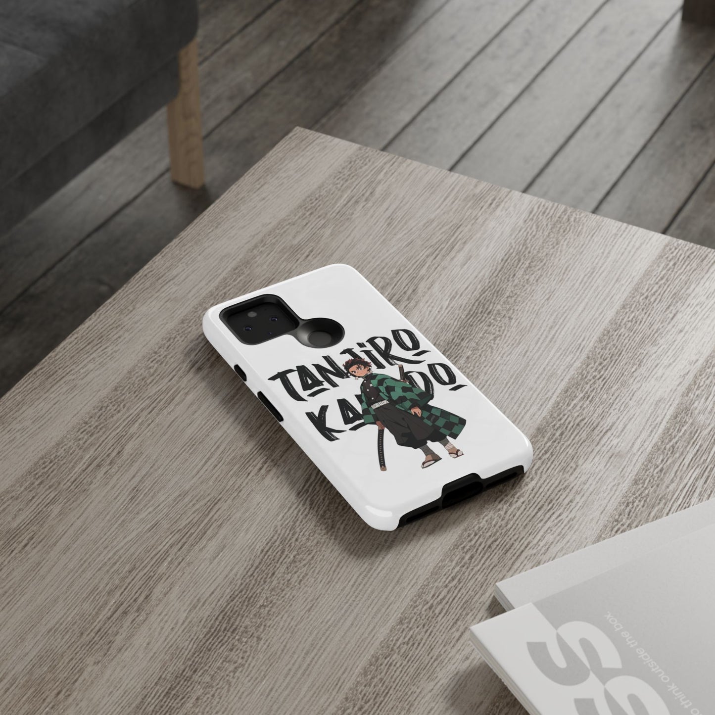 Demon Slayer Phone Case featuring Tanjiro Kamado | Tough Cases, Anime Phone Cover, Unique Gift for Fans, Mobile Accessory, Geeky Merchandise