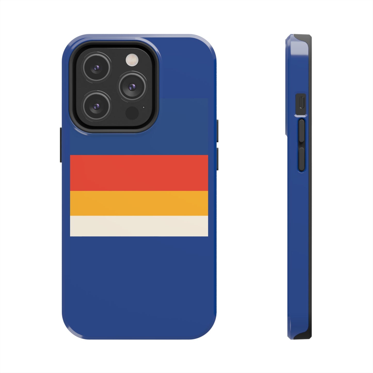 Colorful Tough Phone Cases - Bold Stripes, Durable Protection, Unique Gift for Tech Lovers, Customizable Phone Accessories, Everyday Use