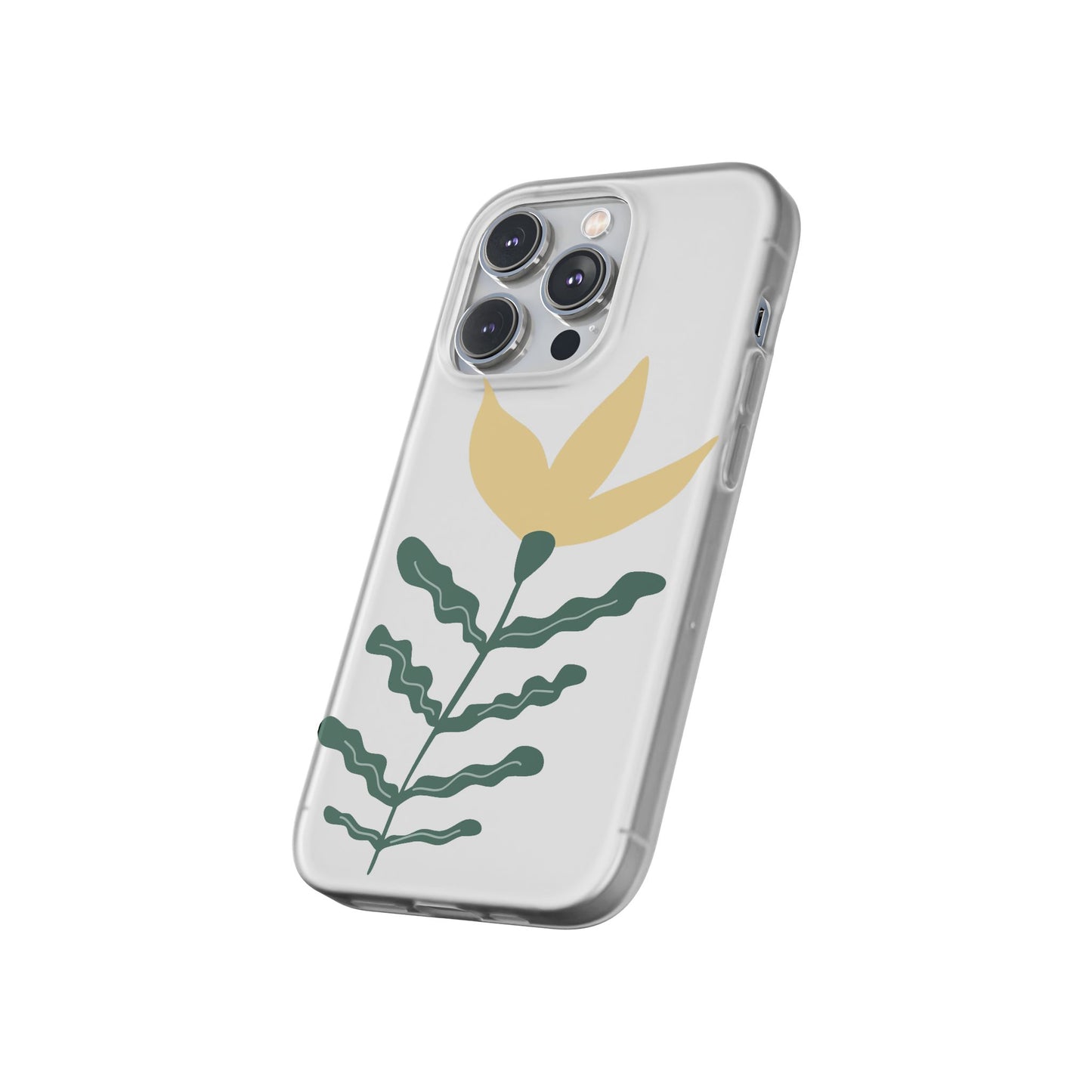 Stylish Floral Flexi Cases, Phone Accessories, Gift Idea, Protective Case, Trendy Phone Cover, Spring Vibes